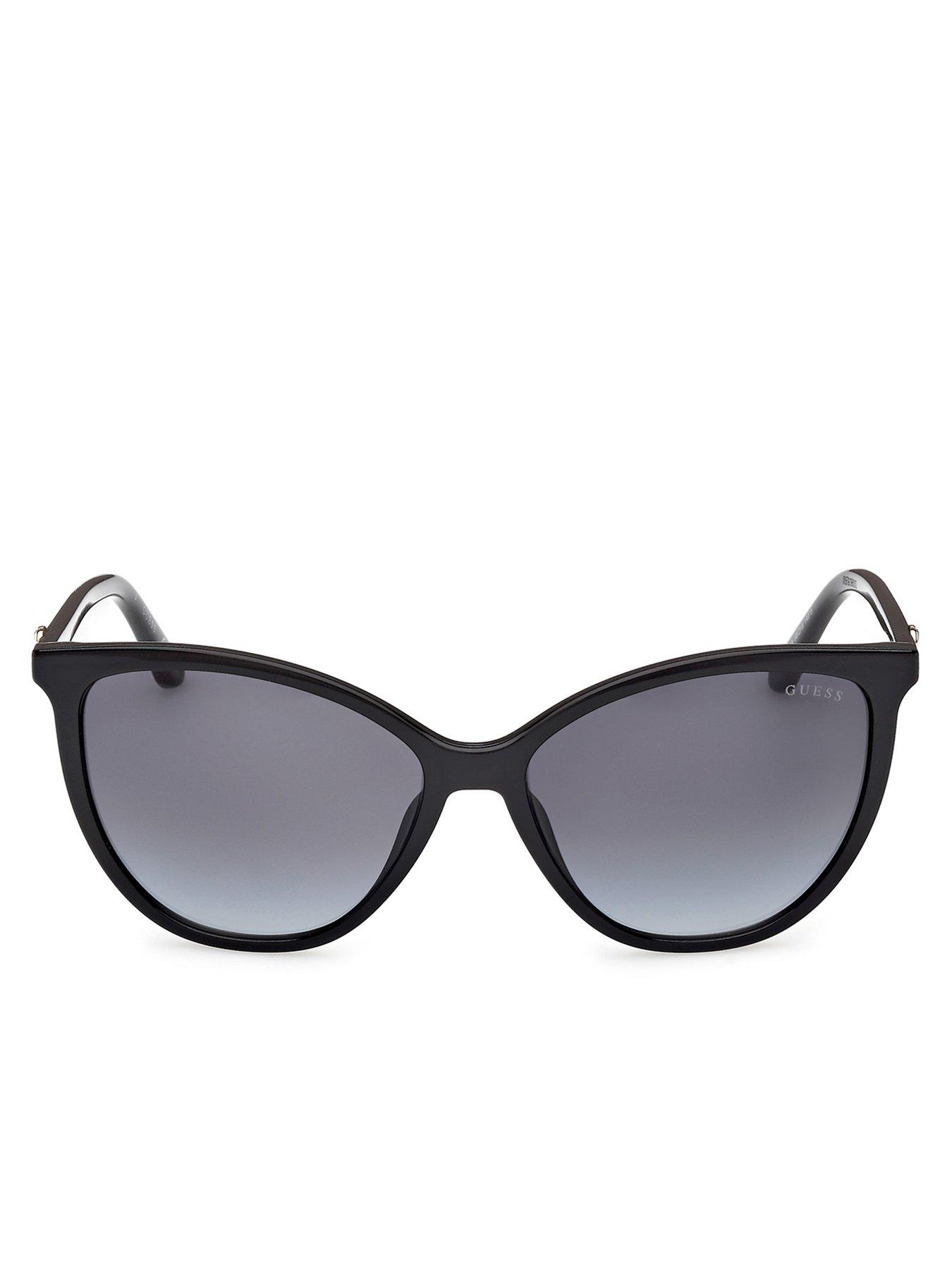 Image 2 of 5 of Guess Cat Eye Sunglasses - Shiny Black