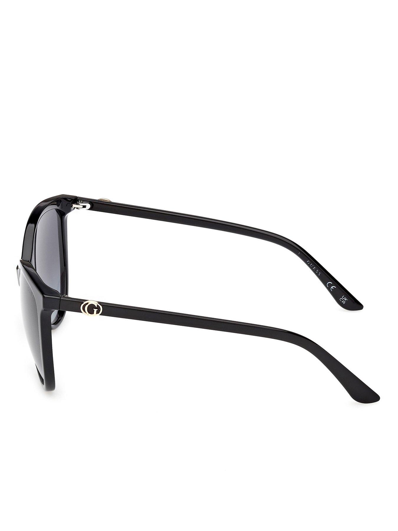 Image 3 of 5 of Guess Cat Eye Sunglasses - Shiny Black
