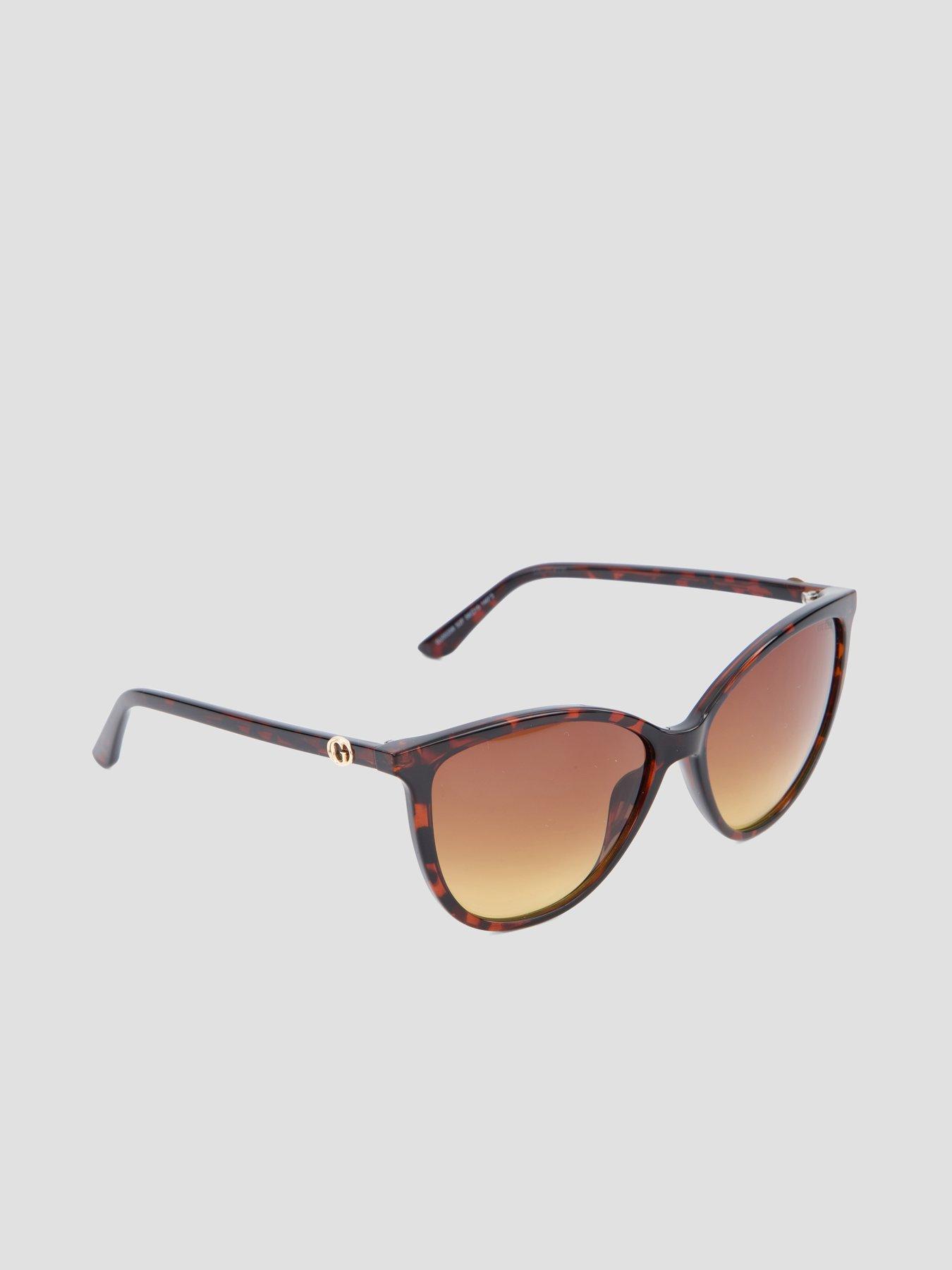 Image 4 of 5 of Guess Cat Eye Sunglasses - Dark Havana