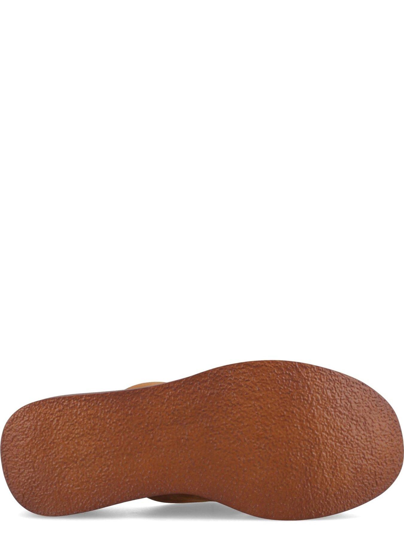 Image 5 of 5 of Hush Puppies Bobbi Wedge Sandal-tan Nubuck