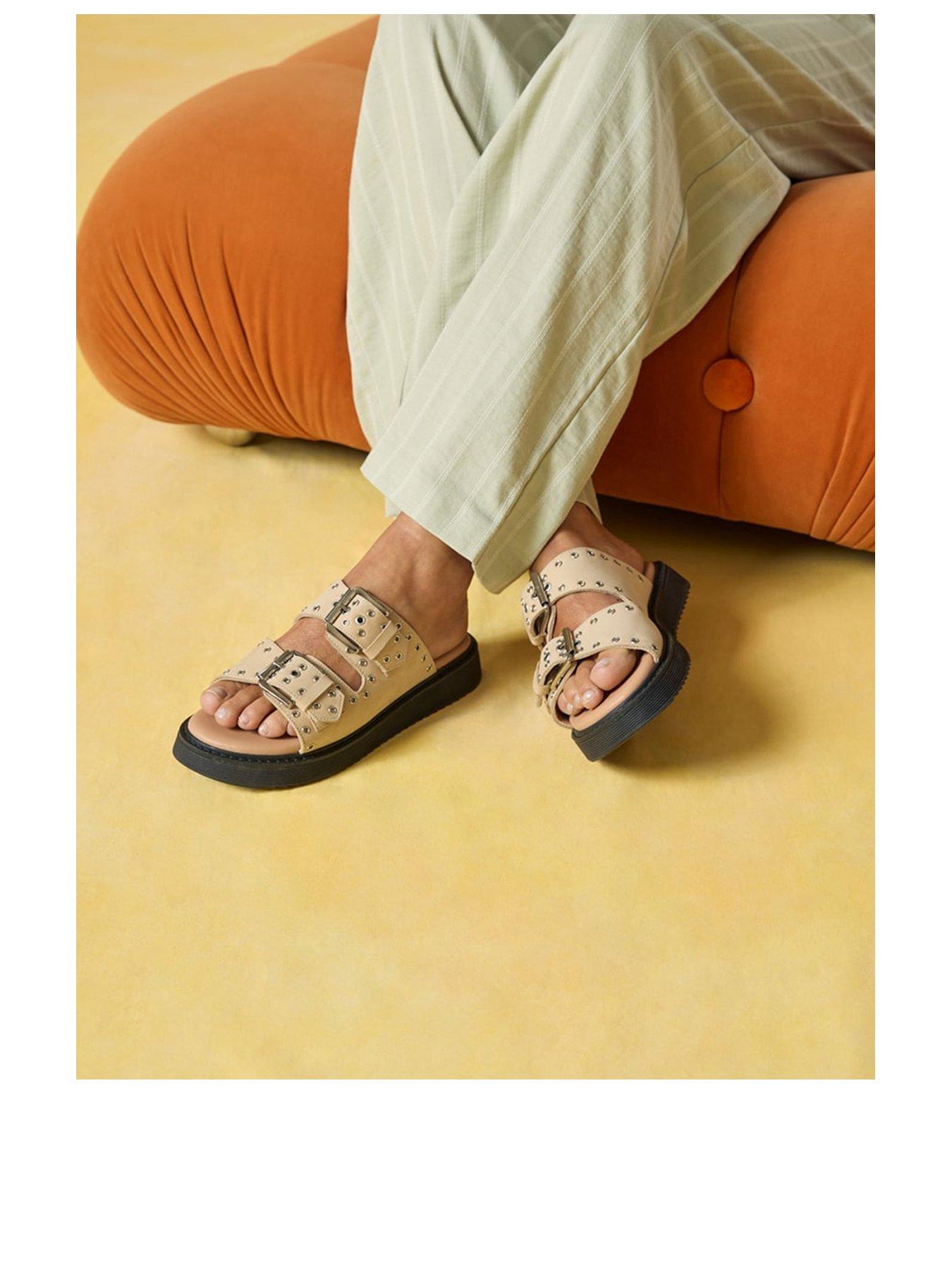 Image 2 of 7 of Hush Puppies Christine Mule Sandal-taupe