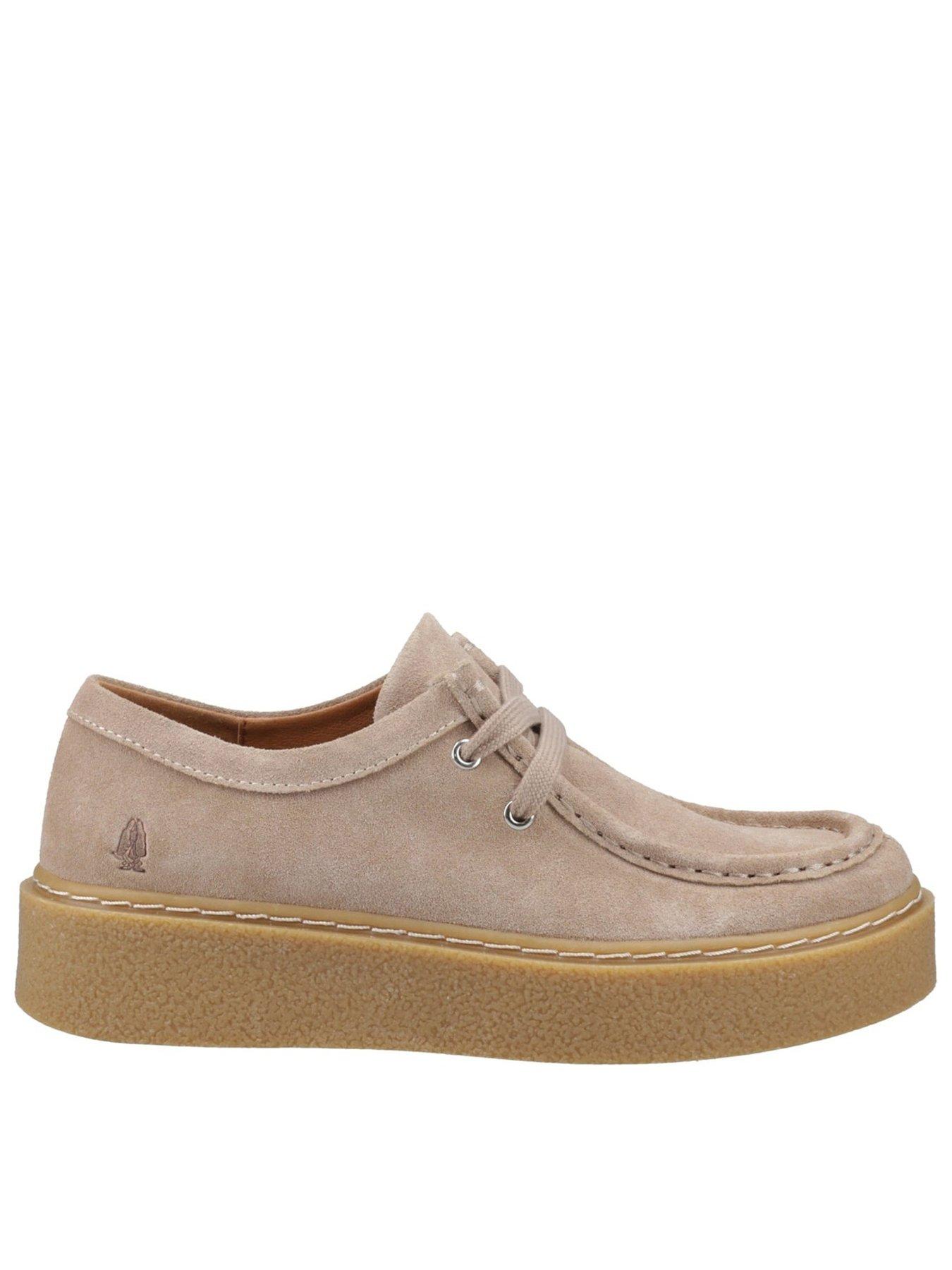 Image 1 of 5 of Hush Puppies Bridie Suede Mocc Toe-taupe Suede