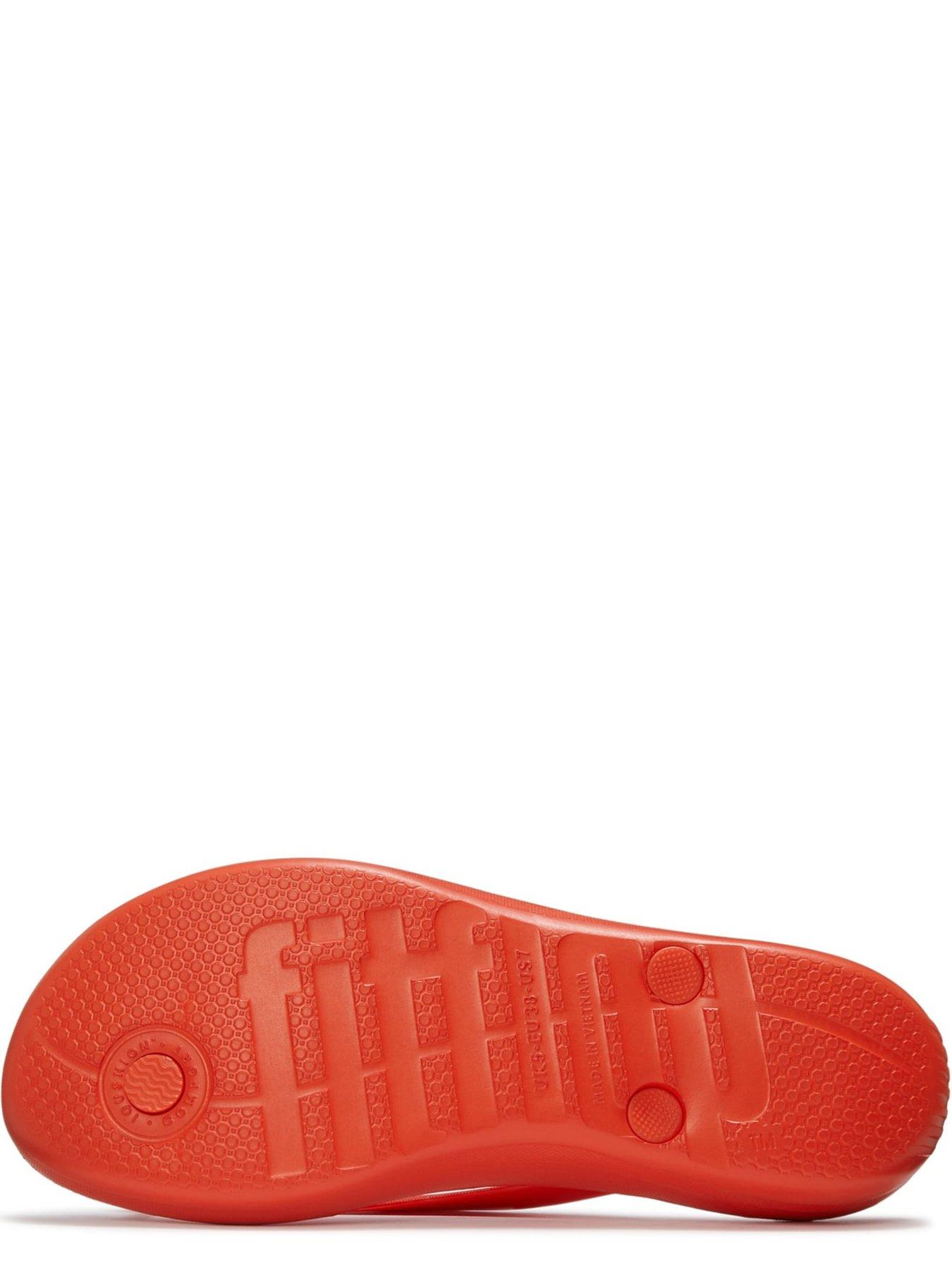 Image 4 of 5 of FitFlop Iqushion Glossy-button Flip-flops