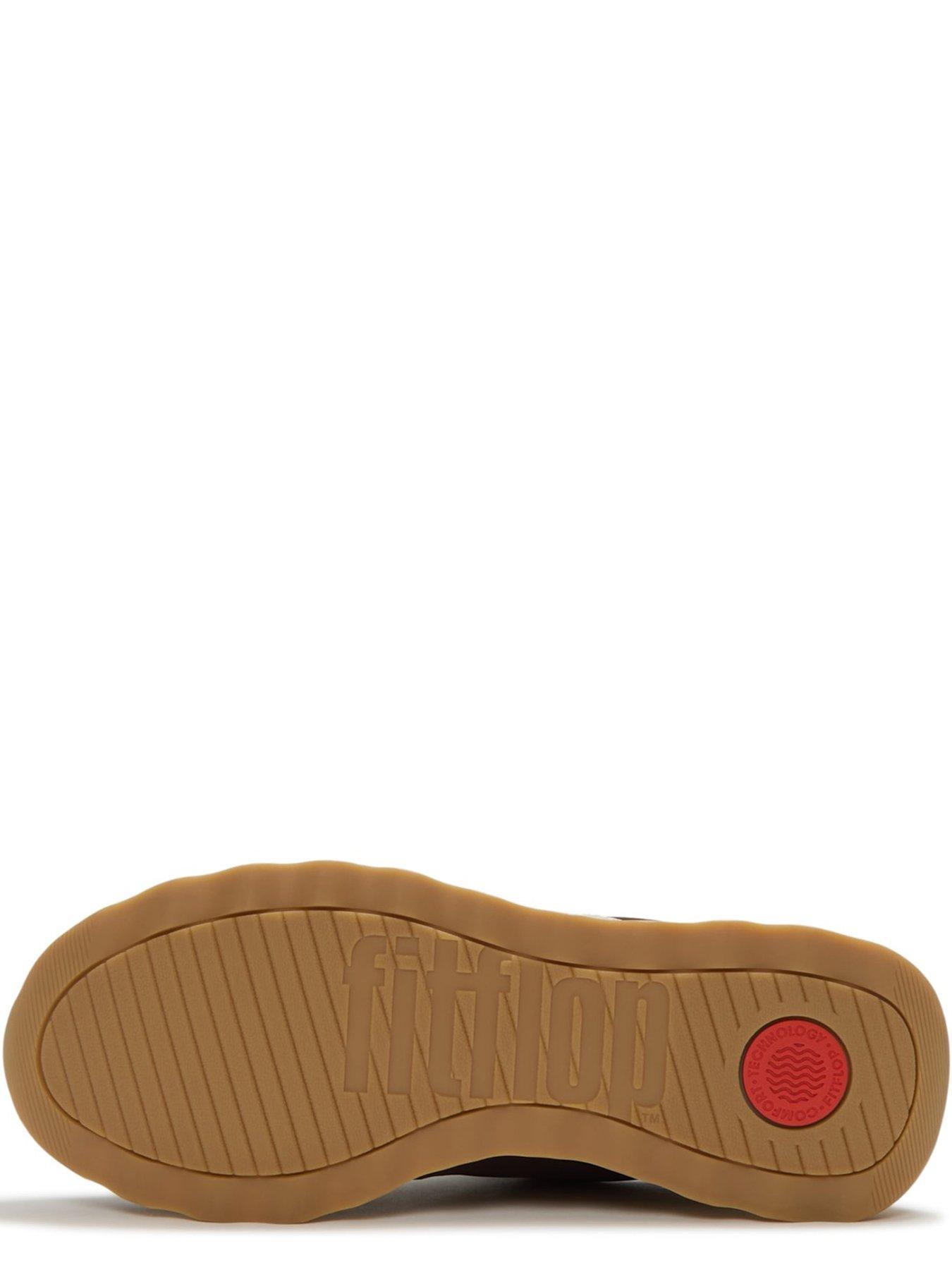 Image 5 of 6 of FitFlop Retro-q Ff Fabric/suede Sneakers