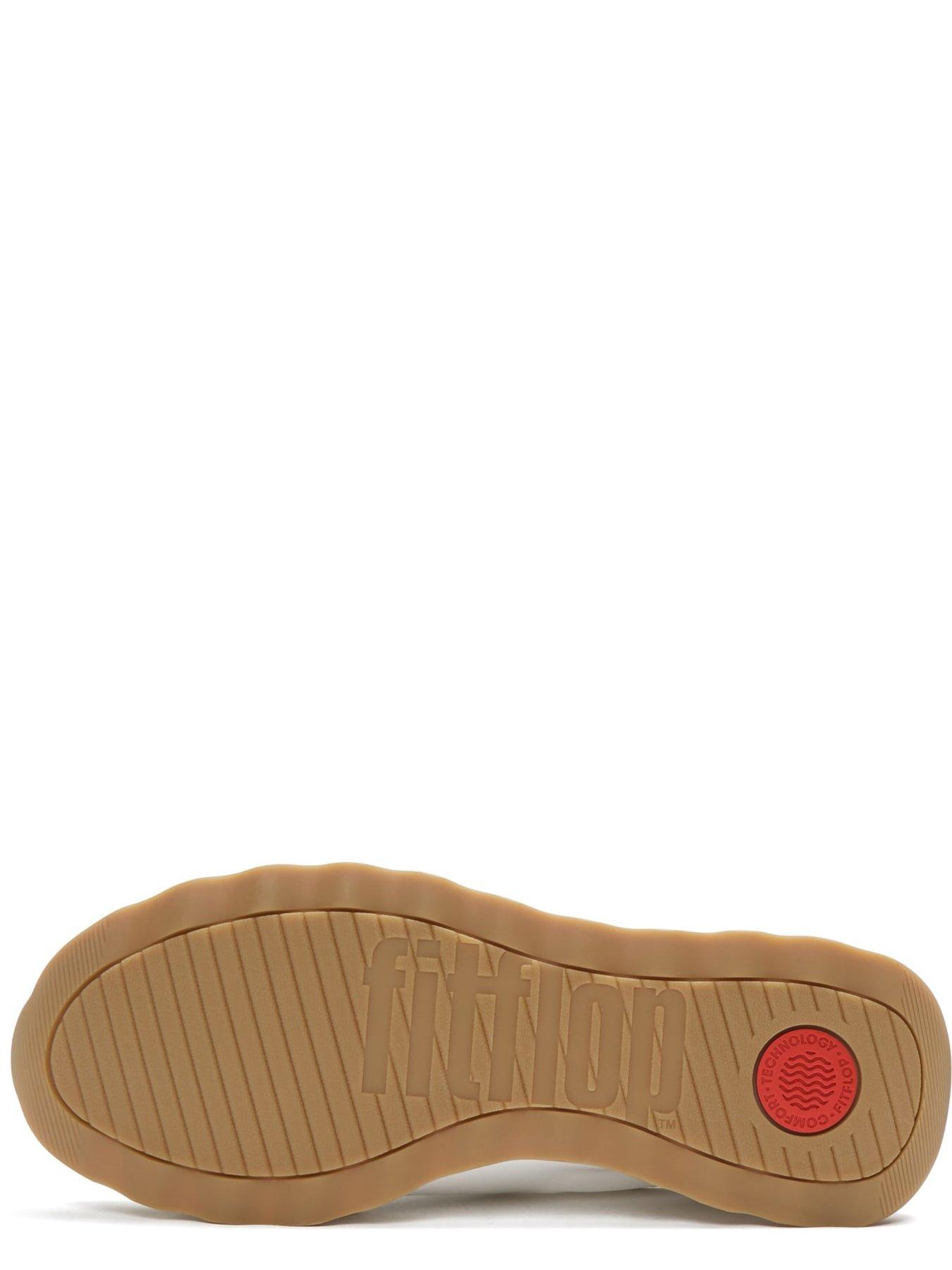 Image 4 of 5 of FitFlop Retro-q Ff Fabric/suede Sneakers