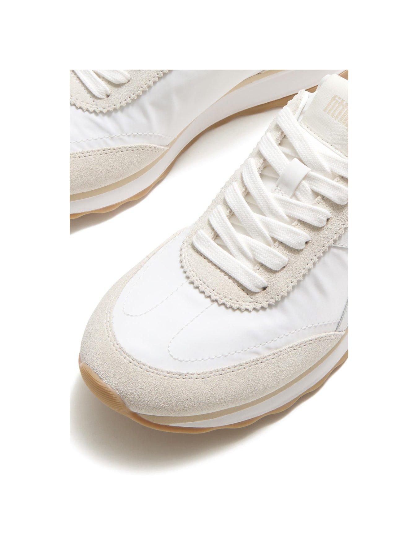 Image 5 of 5 of FitFlop Retro-q Ff Fabric/suede Sneakers