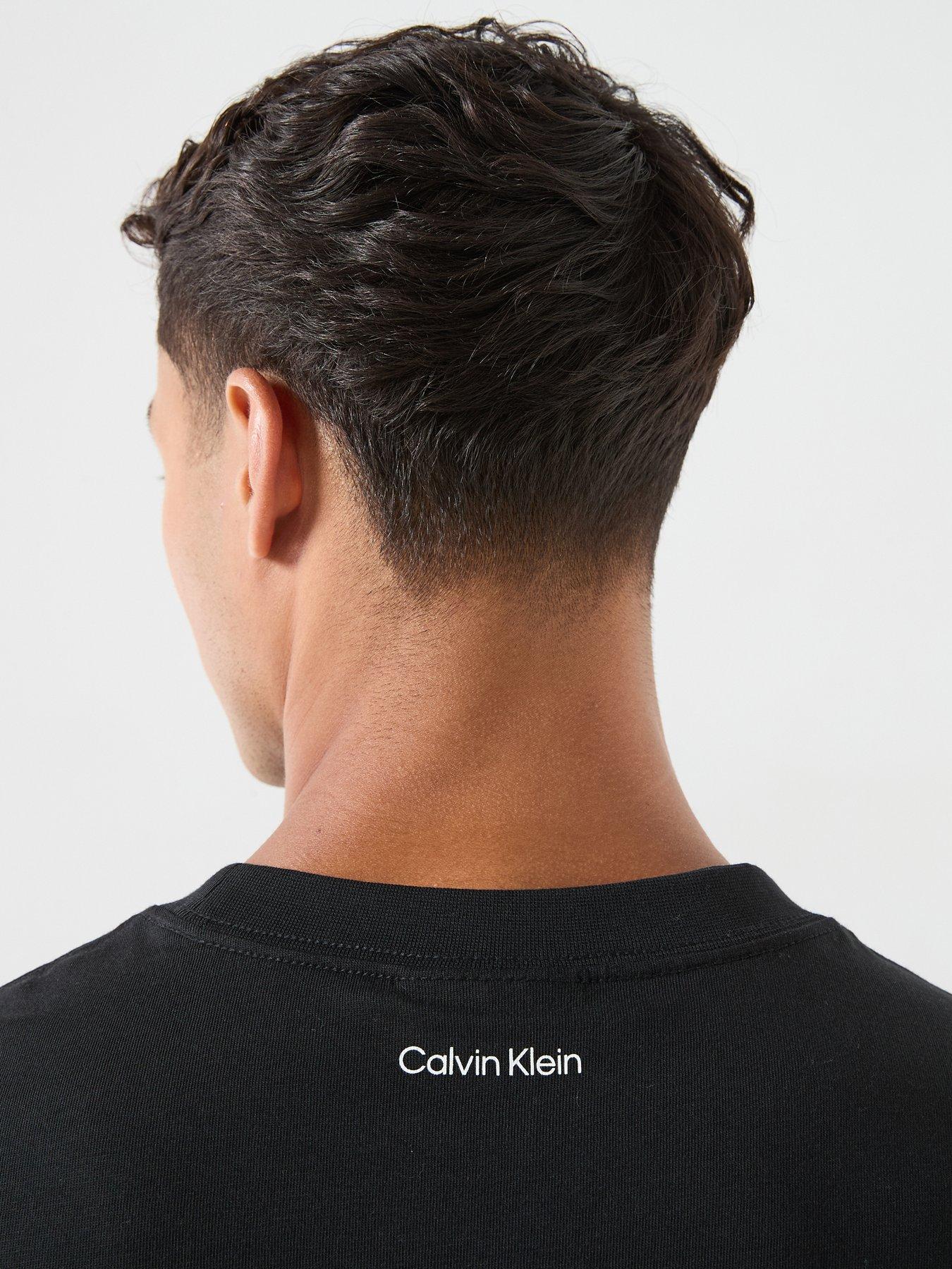 Image 5 of 6 of Calvin Klein Jeans 20S March Graphic T-Shirt - Black