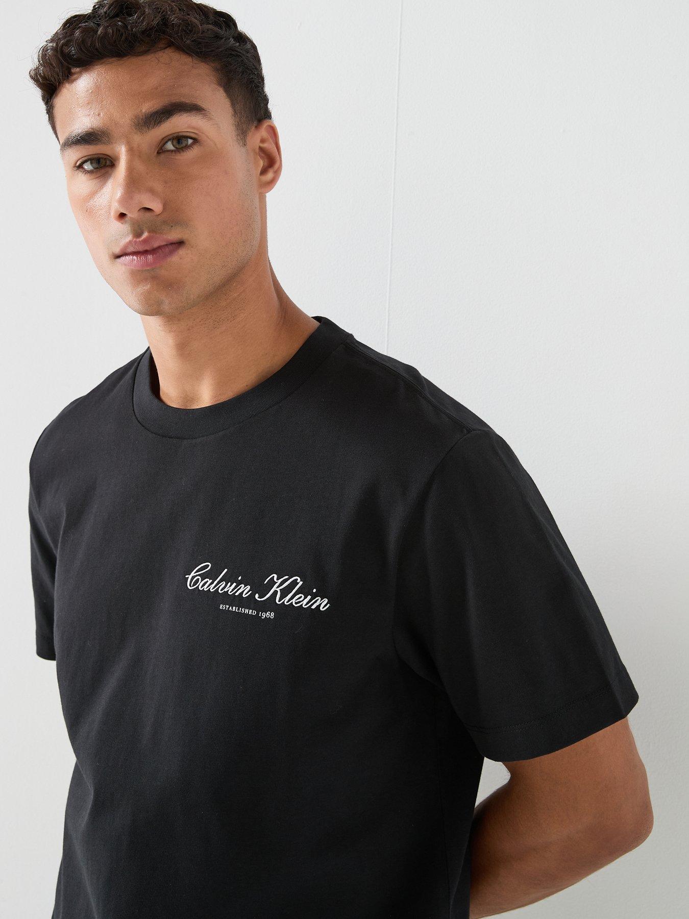 Image 6 of 6 of Calvin Klein Jeans 20S March Graphic T-Shirt - Black