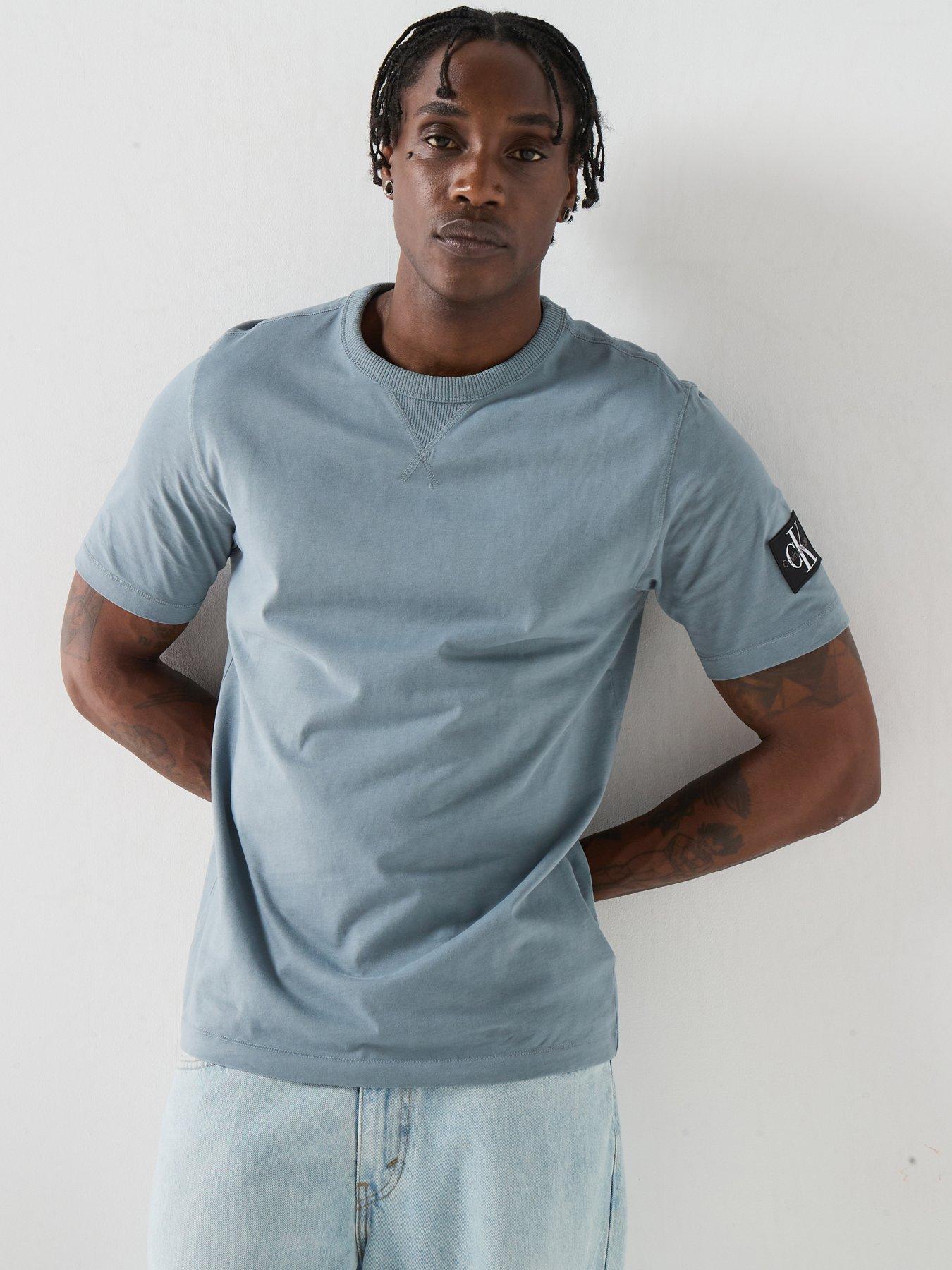 Calvin Klein Badge T-Shirt - Grey
