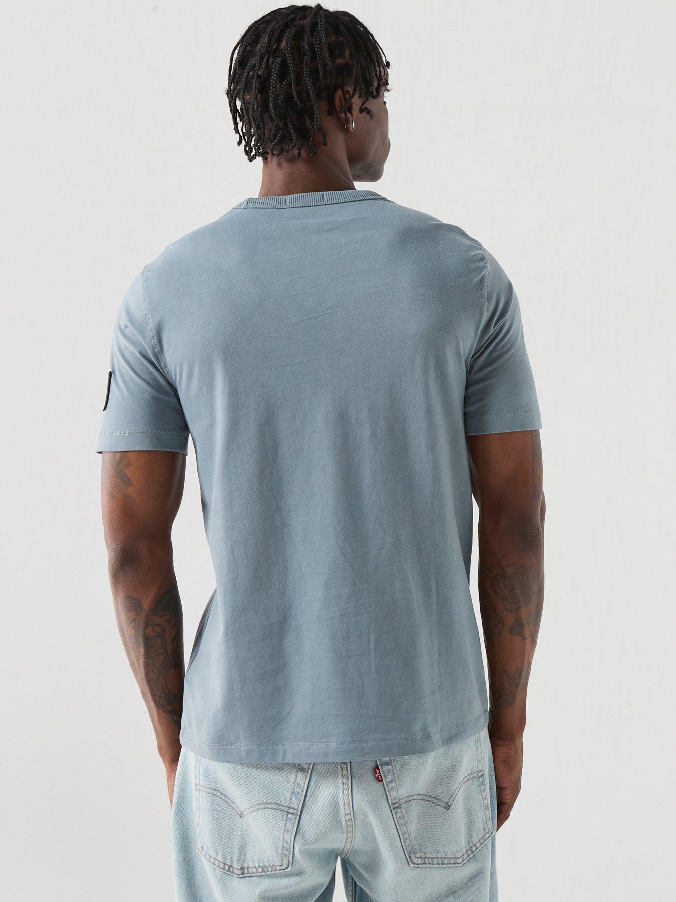 Image 2 of 6 of Calvin Klein Badge T-Shirt - Grey