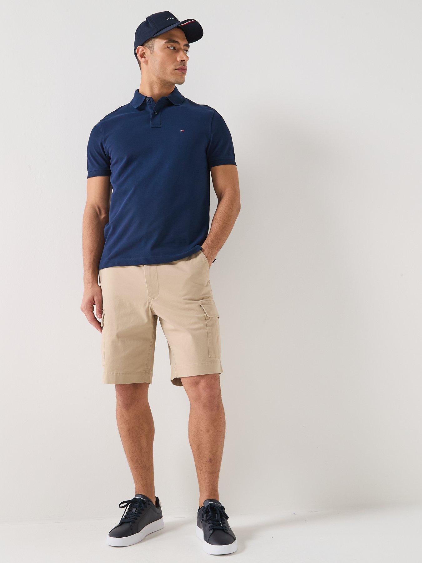 tommy-hilfiger-short-sleeve-polo-shirt-navyback