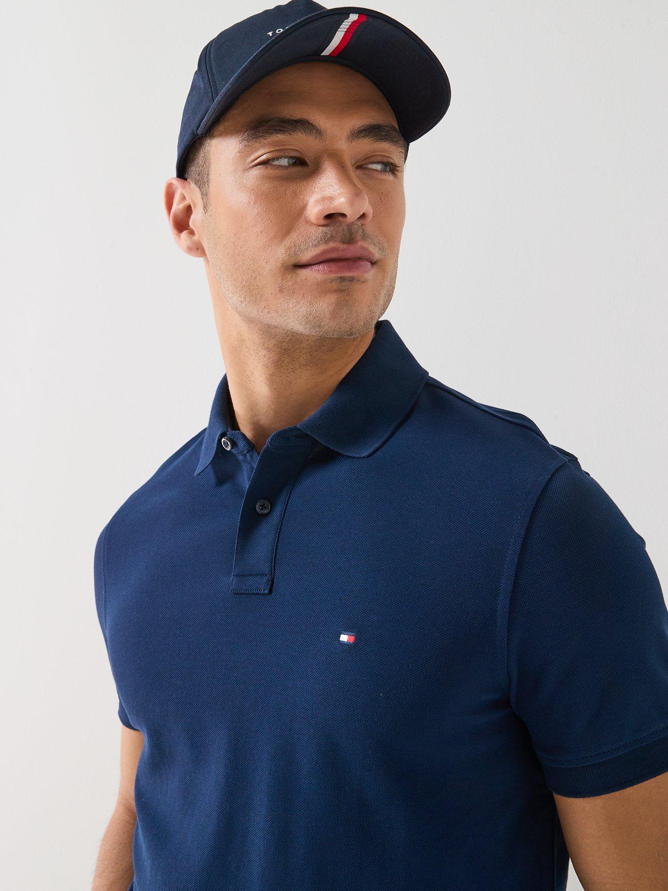 tommy-hilfiger-short-sleeve-polo-shirt-navyoutfit