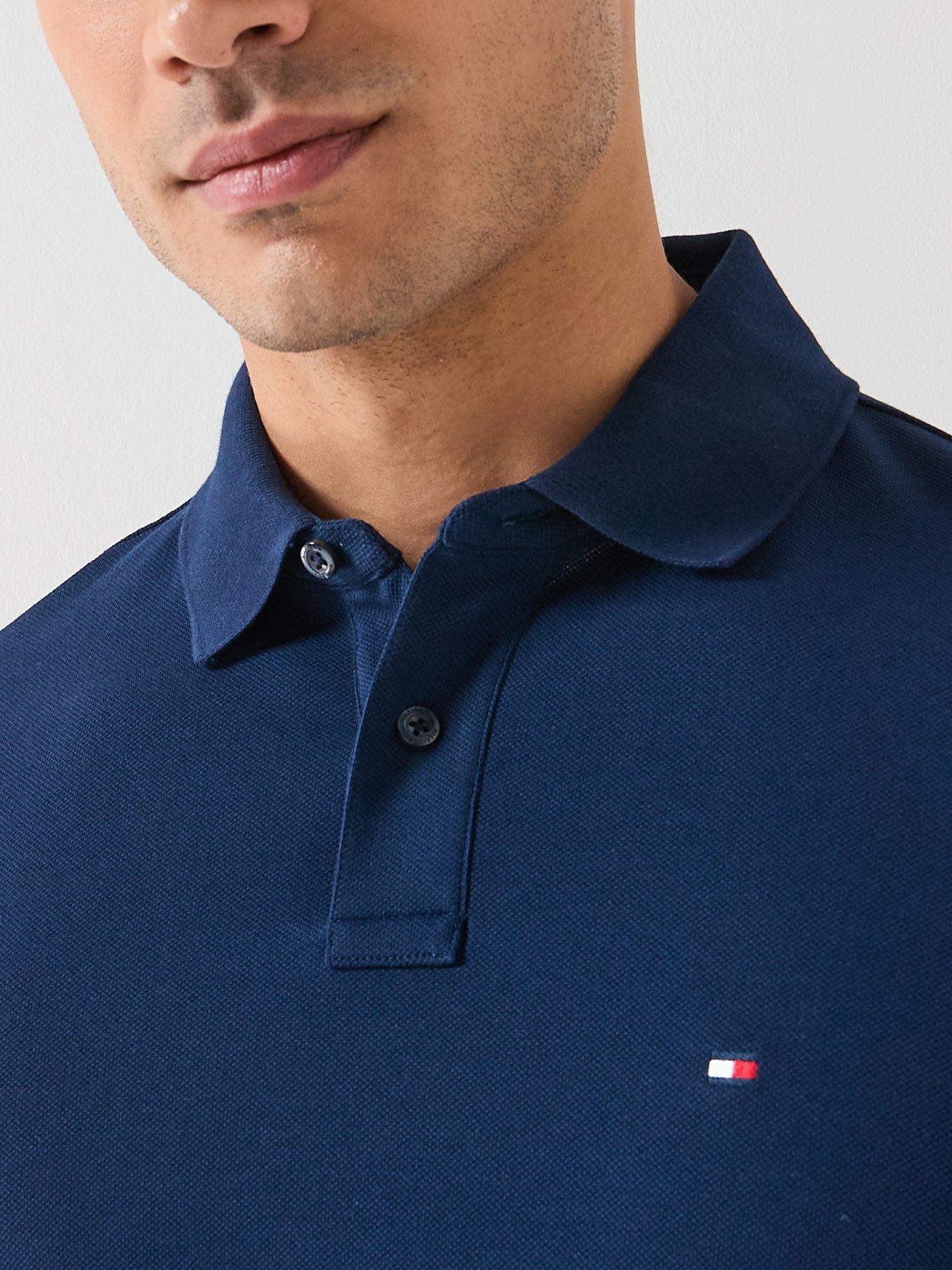 tommy-hilfiger-short-sleeve-polo-shirt-navydetail