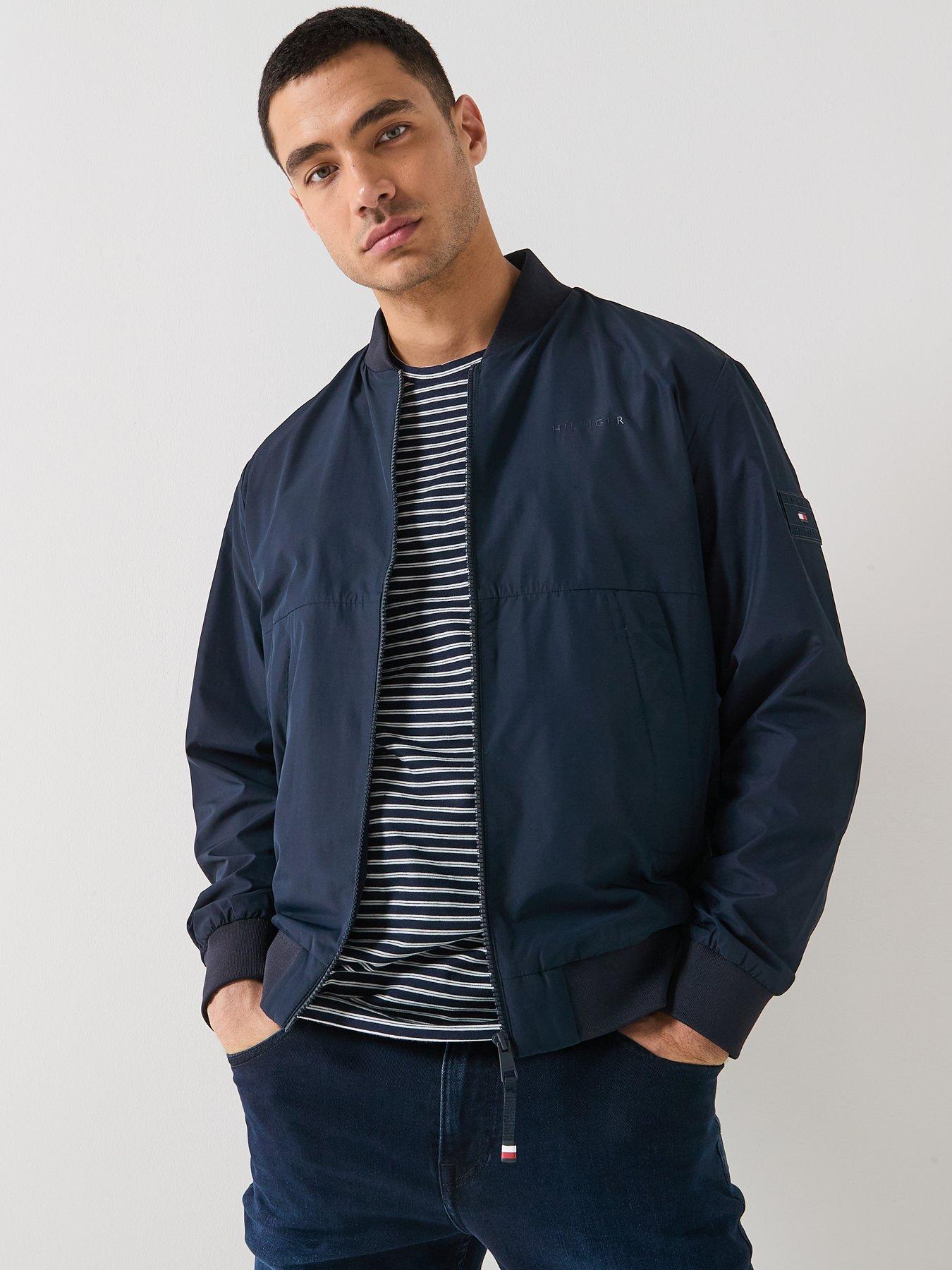 Tommy Hilfiger Tommy Hilfiger Relaxed Fit Softshell Bomber Jacket - Beige
