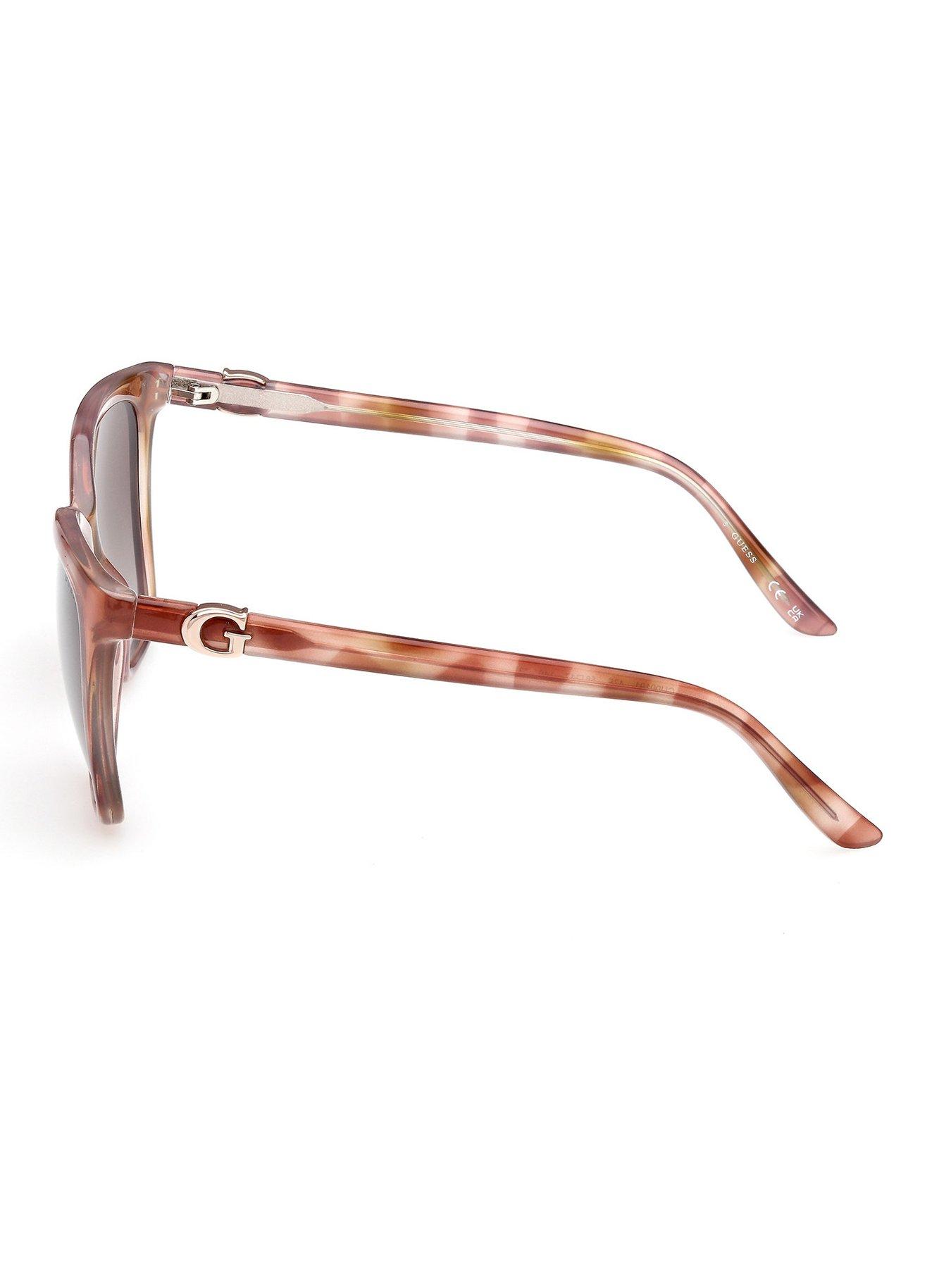 Image 2 of 6 of Guess Square Sunglasses - Light Brown