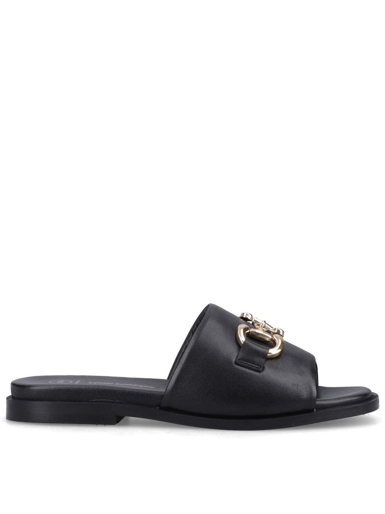 Image 1 of 5 of Hush Puppies Lana Snaffle Mule-black