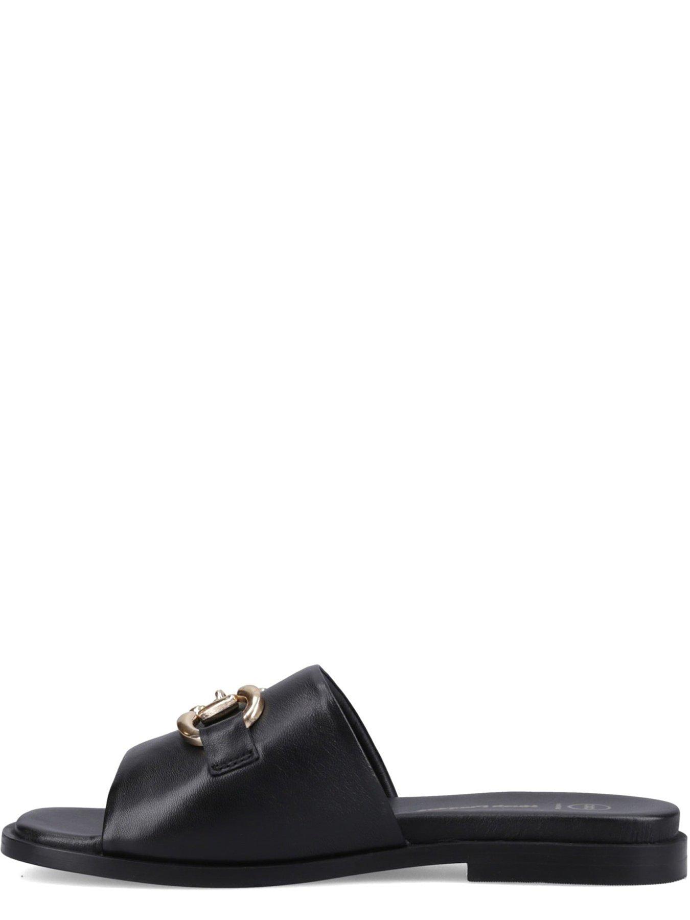 Image 4 of 5 of Hush Puppies Lana Snaffle Mule-black