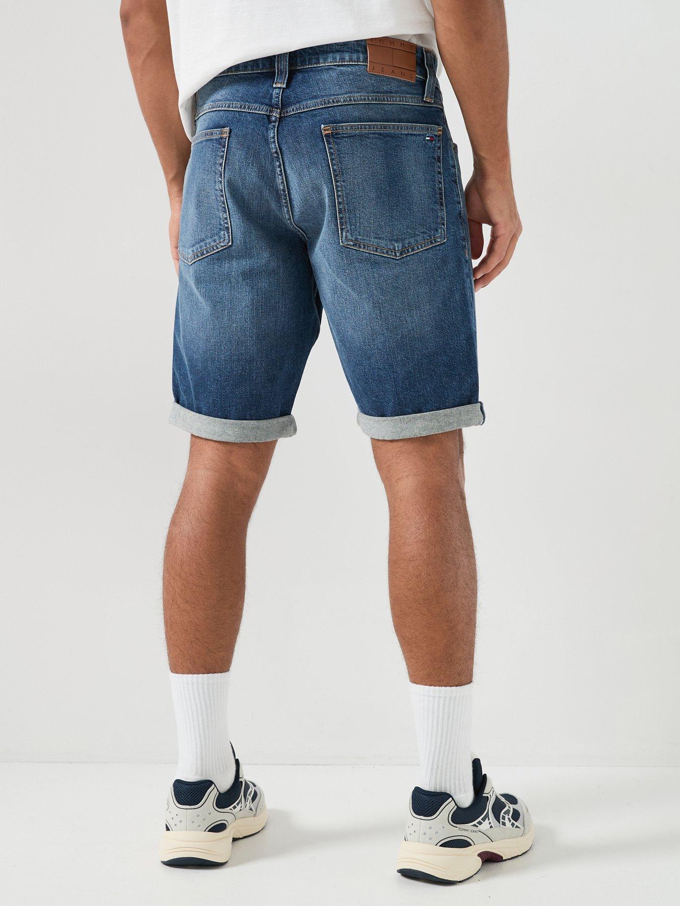 Image 2 of 5 of Tommy Jeans Ronnie Denim Shorts - Dark Blue