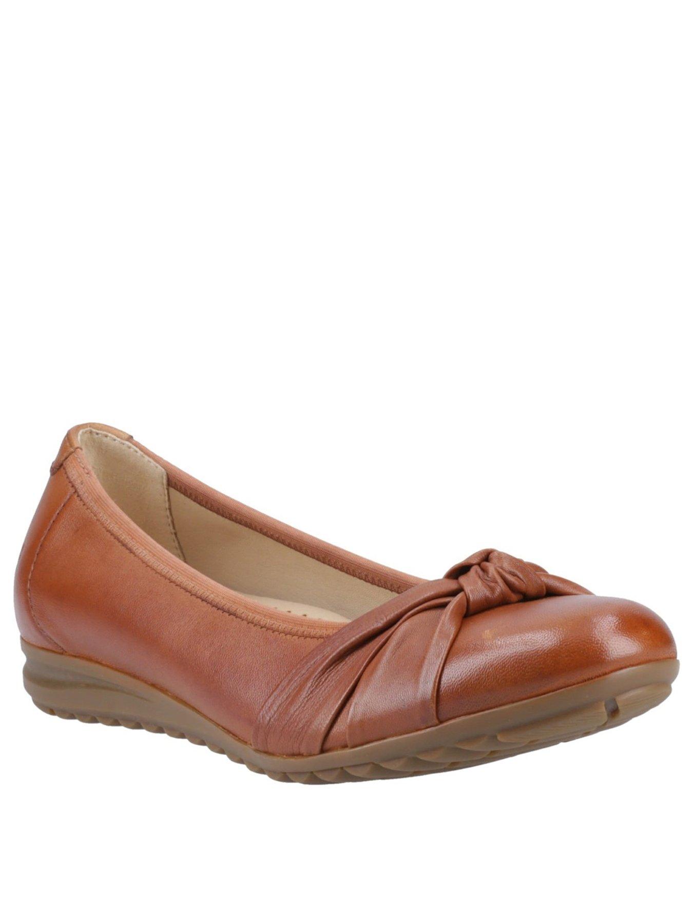 hush-puppies-lilith-knot-ballerina-tanstillFront