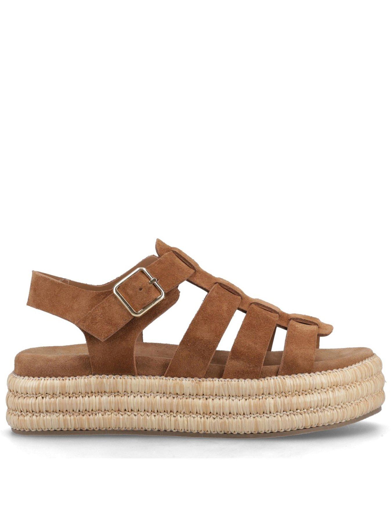 Image 1 of 5 of Hush Puppies Rosetta Gladiator-tan