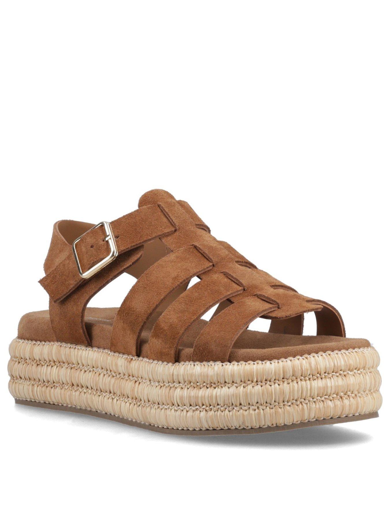 Image 3 of 5 of Hush Puppies Rosetta Gladiator-tan