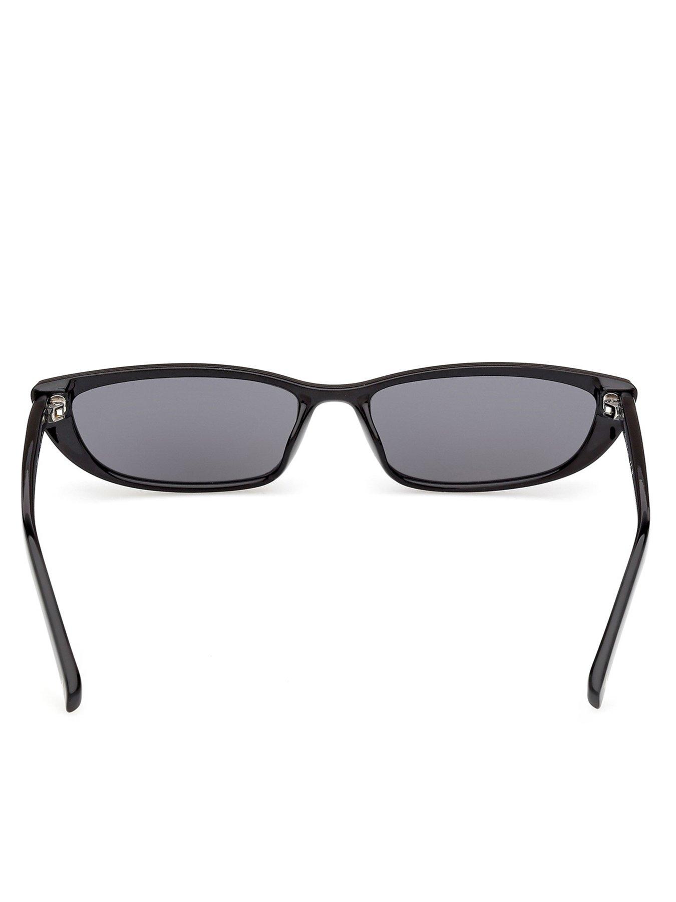 Image 4 of 5 of Guess Jeans Cat Eye Sunglasses - Shiny Black