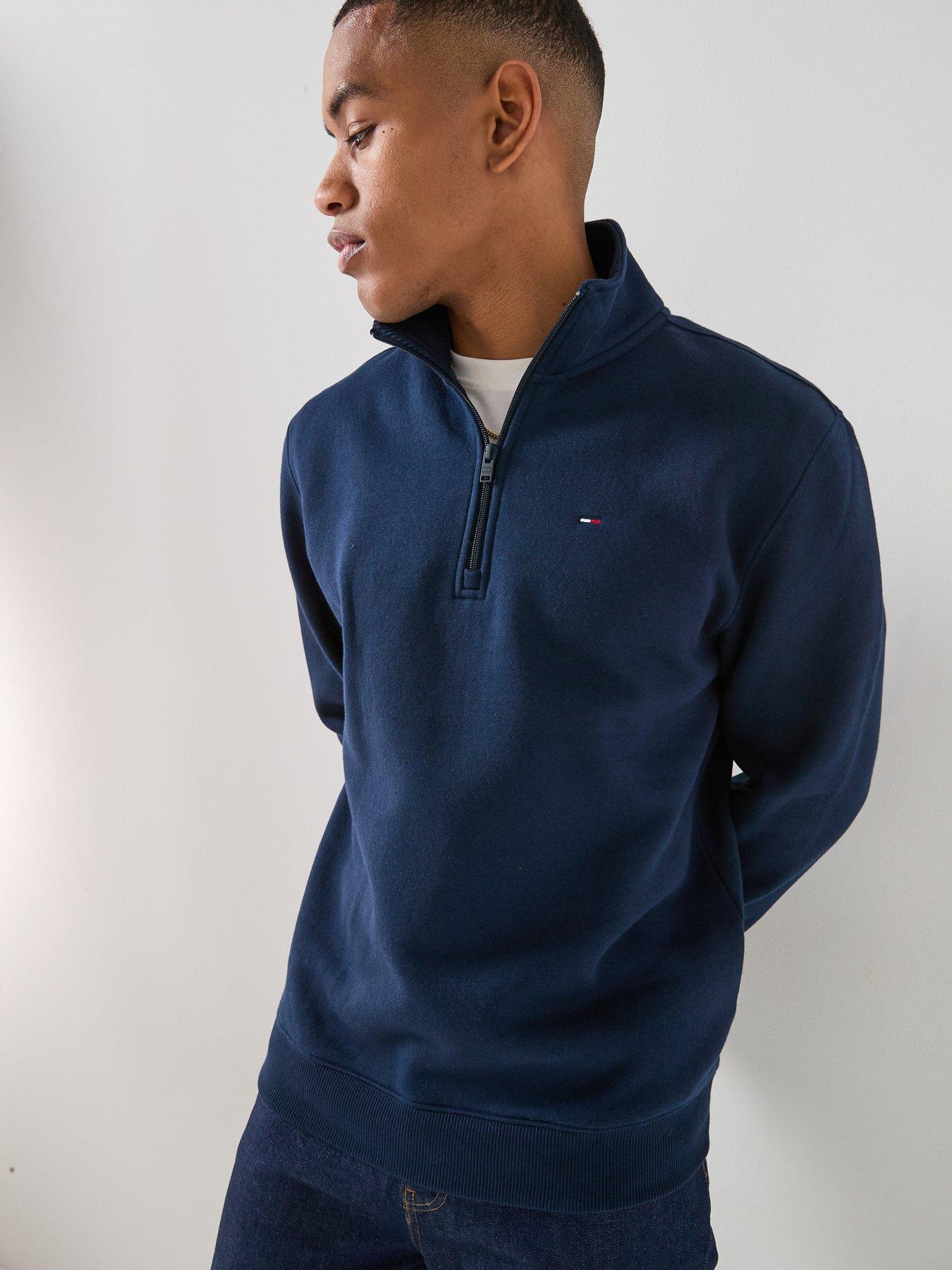 tommy-jeans-14-zip-sweatshirt-navyoutfit