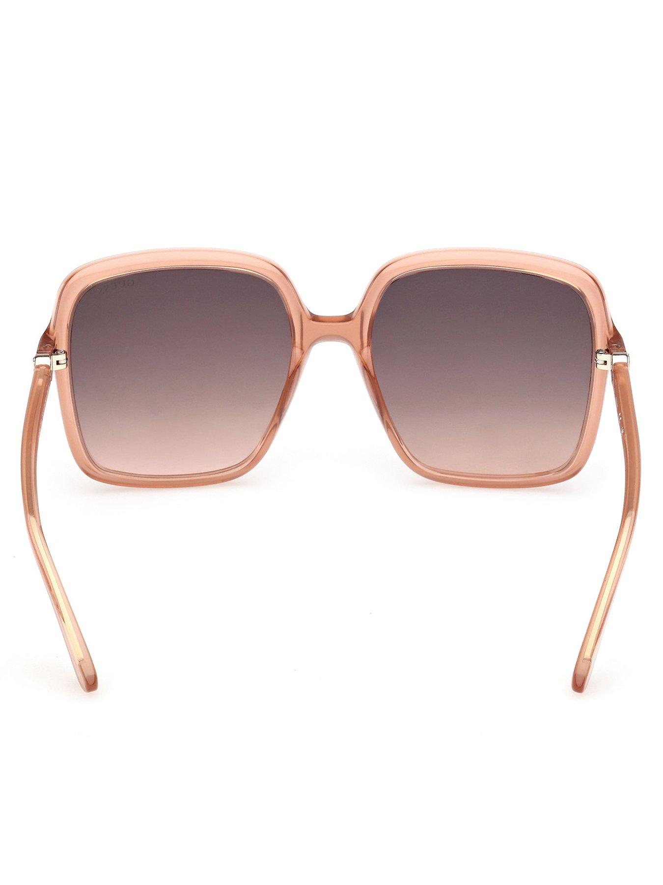 Image 4 of 5 of Guess Square Sunglasses - Orange