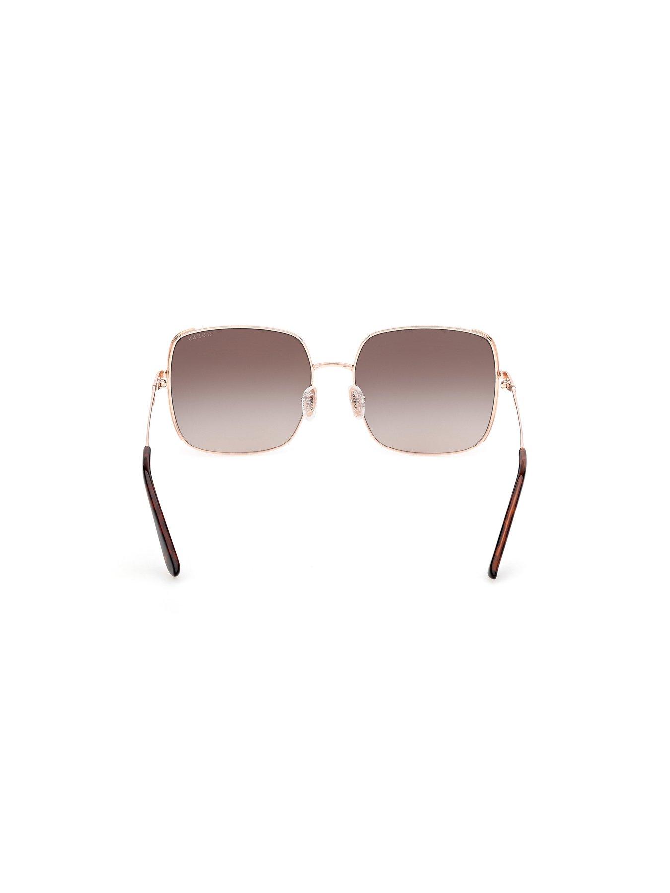 guess-square-sunglasses-shiny-rose-gold-pinkoutfit