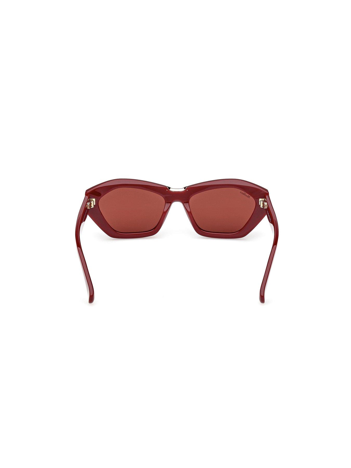 max-mara-kate-geometric-sunglasses-shiny-bordeauxoutfit