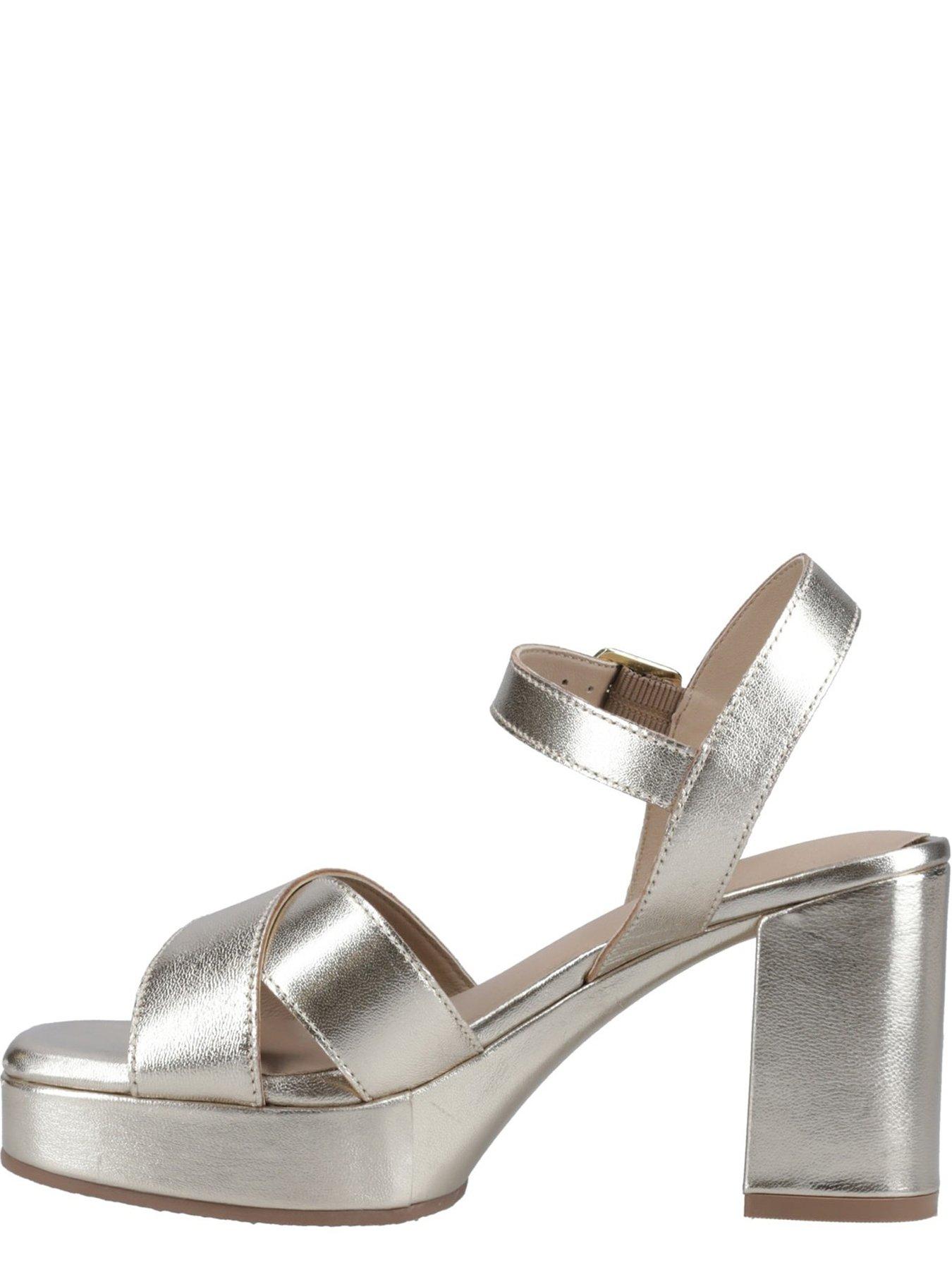 Image 4 of 5 of Hush Puppies Ophelia Heel-gold Leather