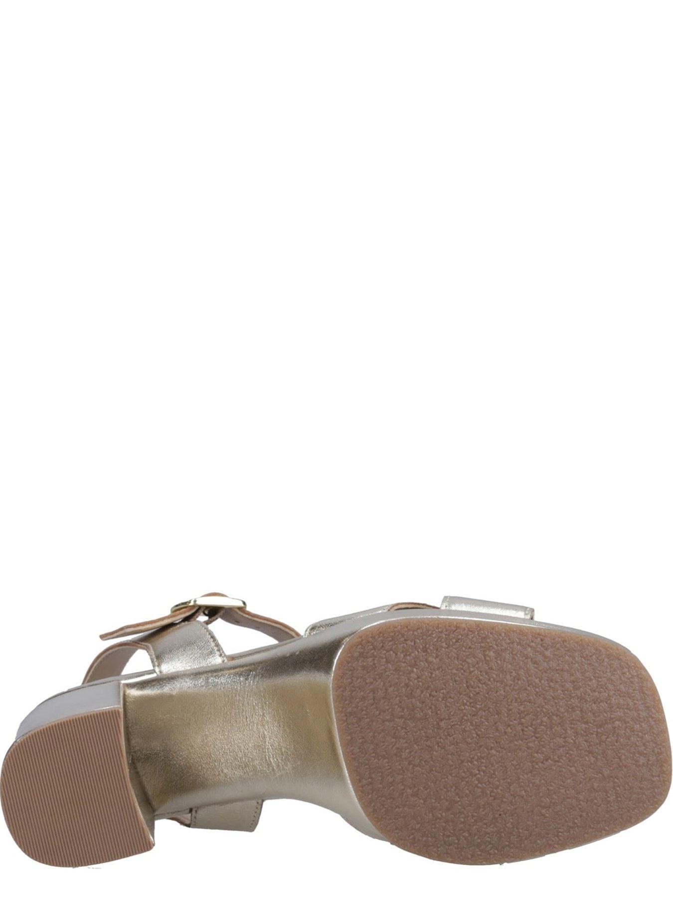 Image 5 of 5 of Hush Puppies Ophelia Heel-gold Leather