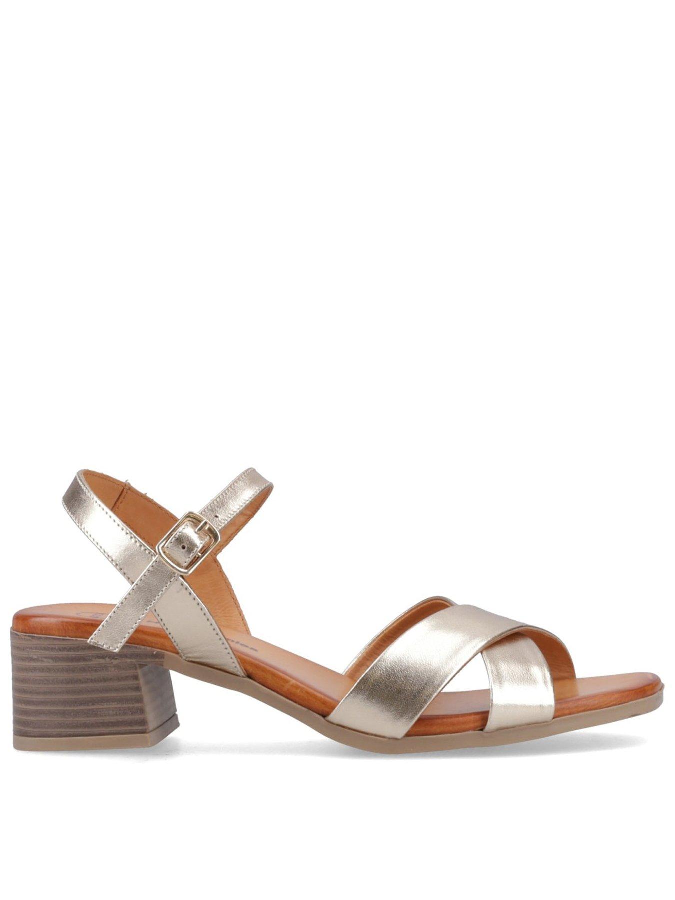 Image 1 of 7 of Hush Puppies Regina Heel-gold