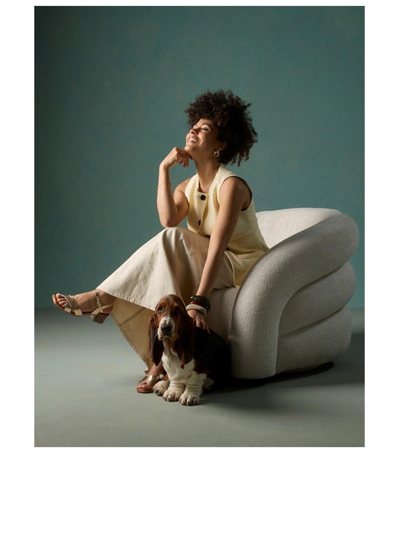 Image 3 of 7 of Hush Puppies Regina Heel-gold