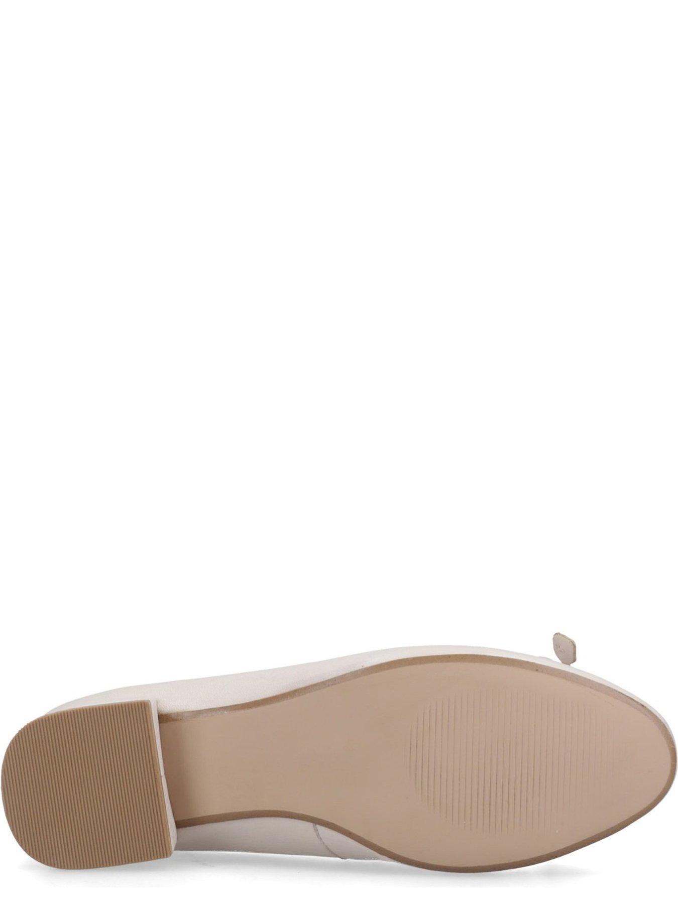 Image 5 of 5 of Hush Puppies Silvia Low Heel-ivory