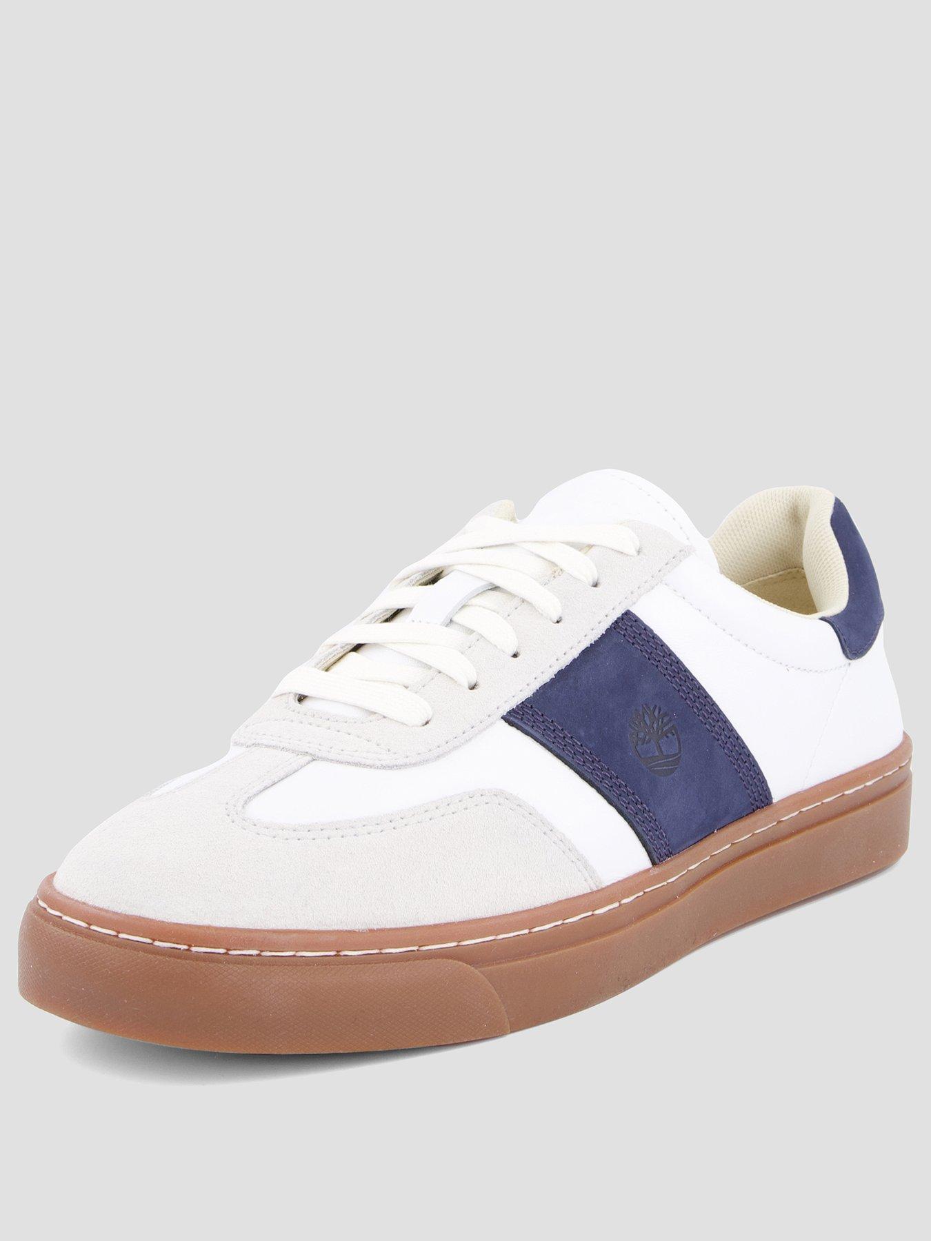 Image 2 of 7 of Timberland Lisbon Street Low Lace Trainers - White