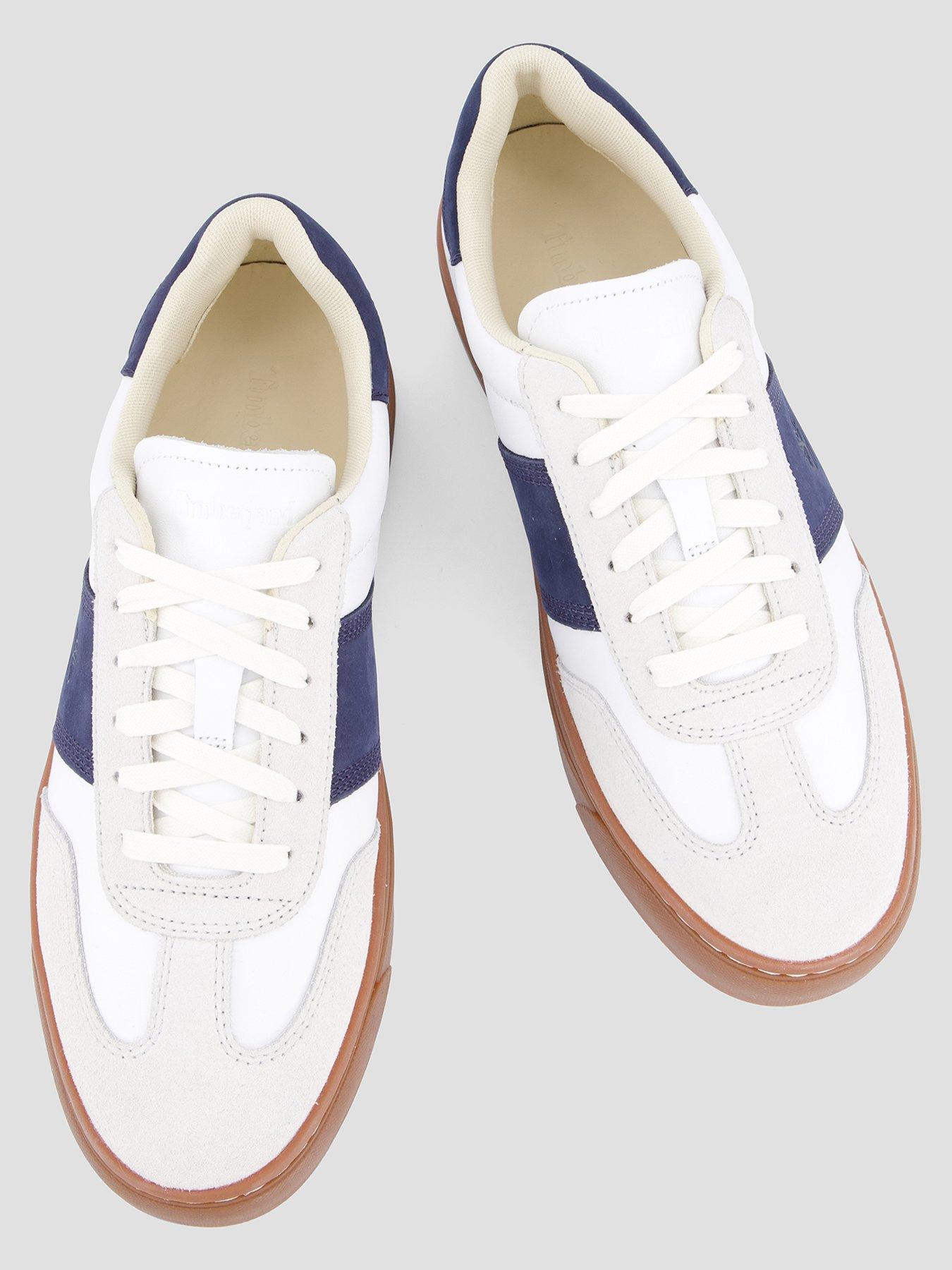 Image 3 of 7 of Timberland Lisbon Street Low Lace Trainers - White