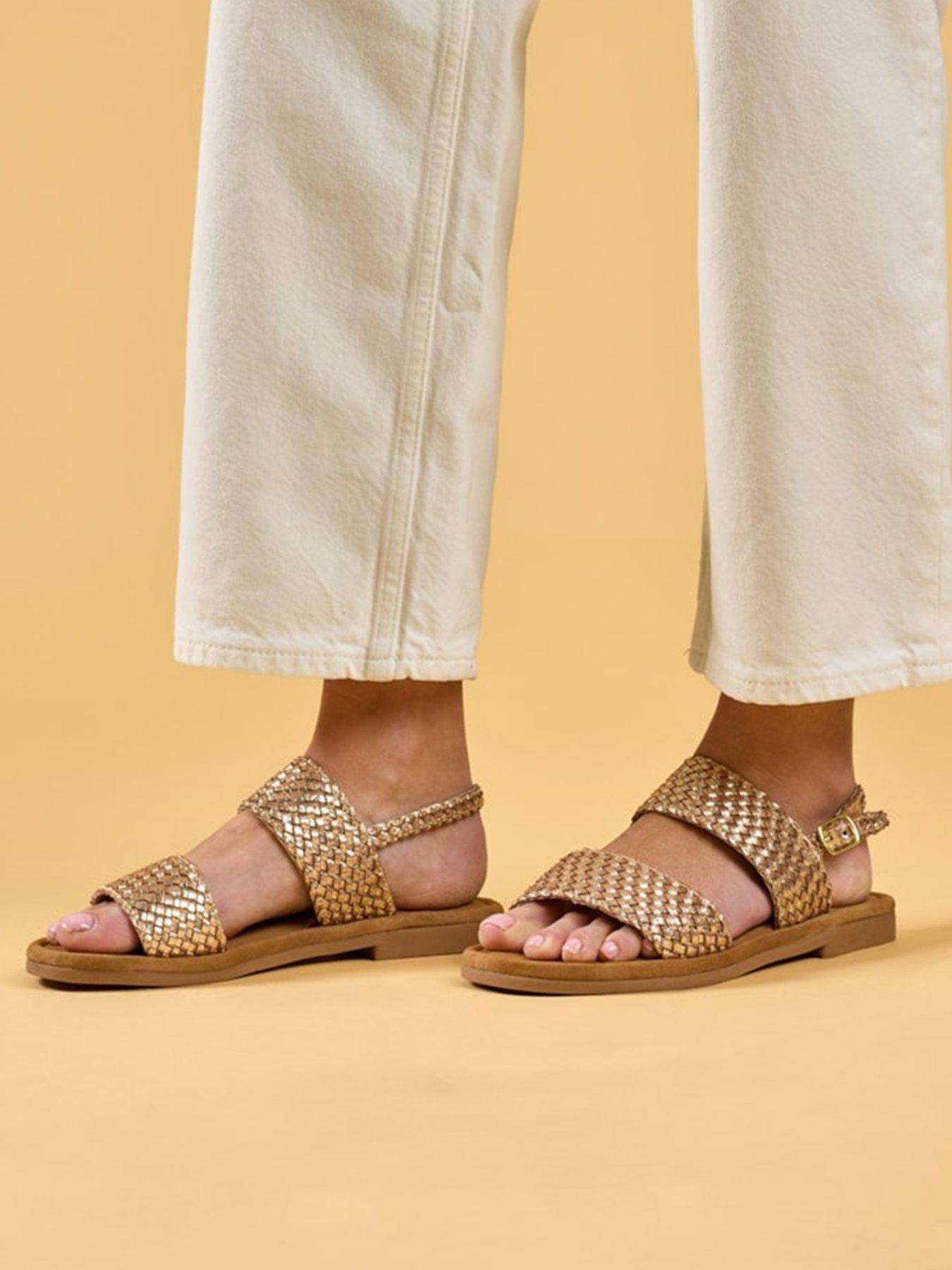 Hush Puppies Helene Sandal -bronze