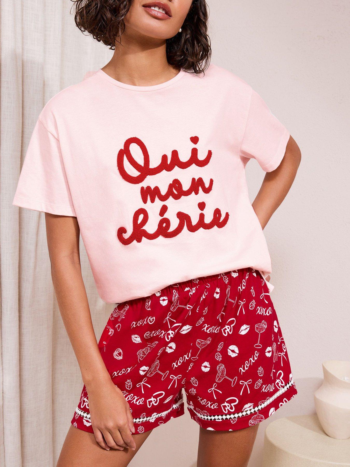 friends-like-these-oui-mon-cherie-pyjama-set-redfront
