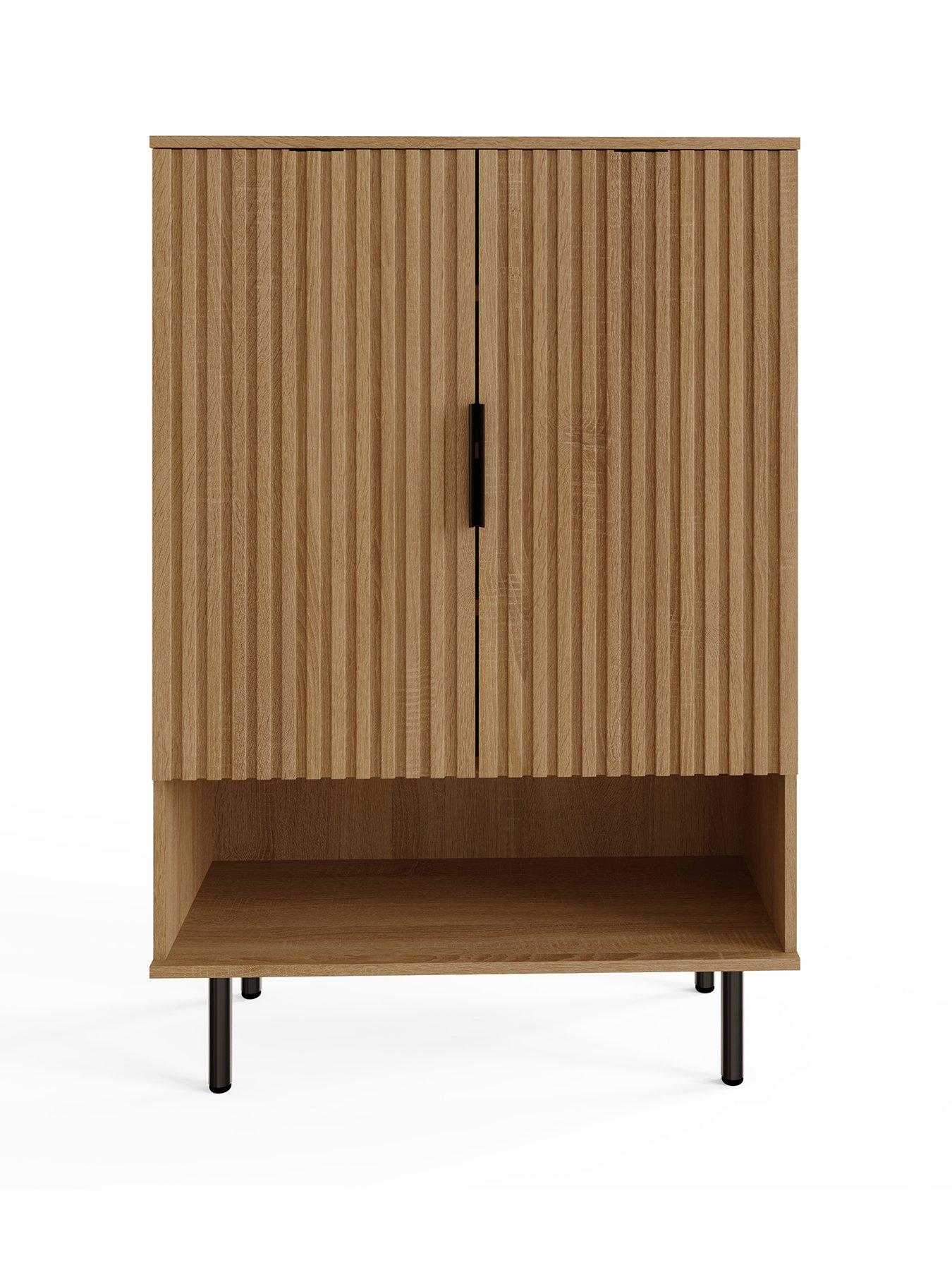 Image 2 of 7 of GFW Nervata Shoe Cabinet - FSC&reg; Certified
