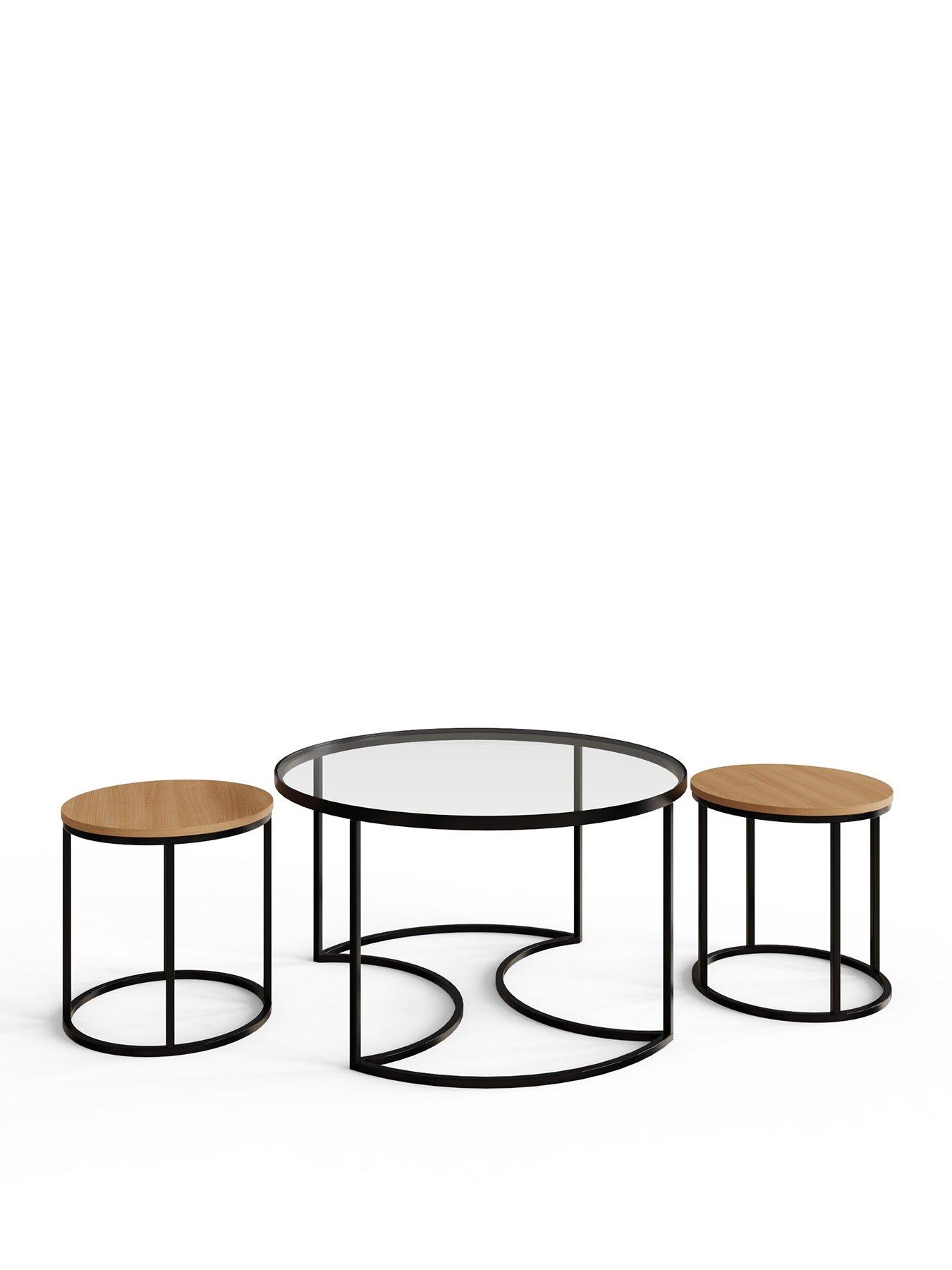 Image 2 of 7 of GFW Femi Set Of 3 Nesting Tables