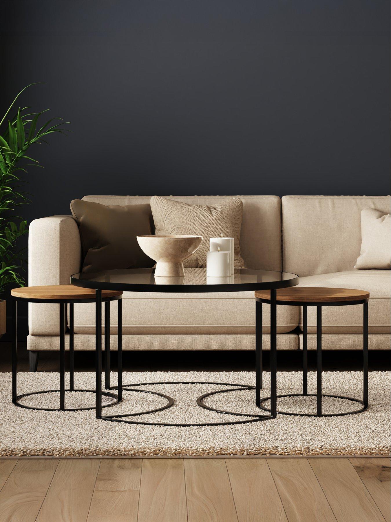 Image 5 of 7 of GFW Femi Set Of 3 Nesting Tables
