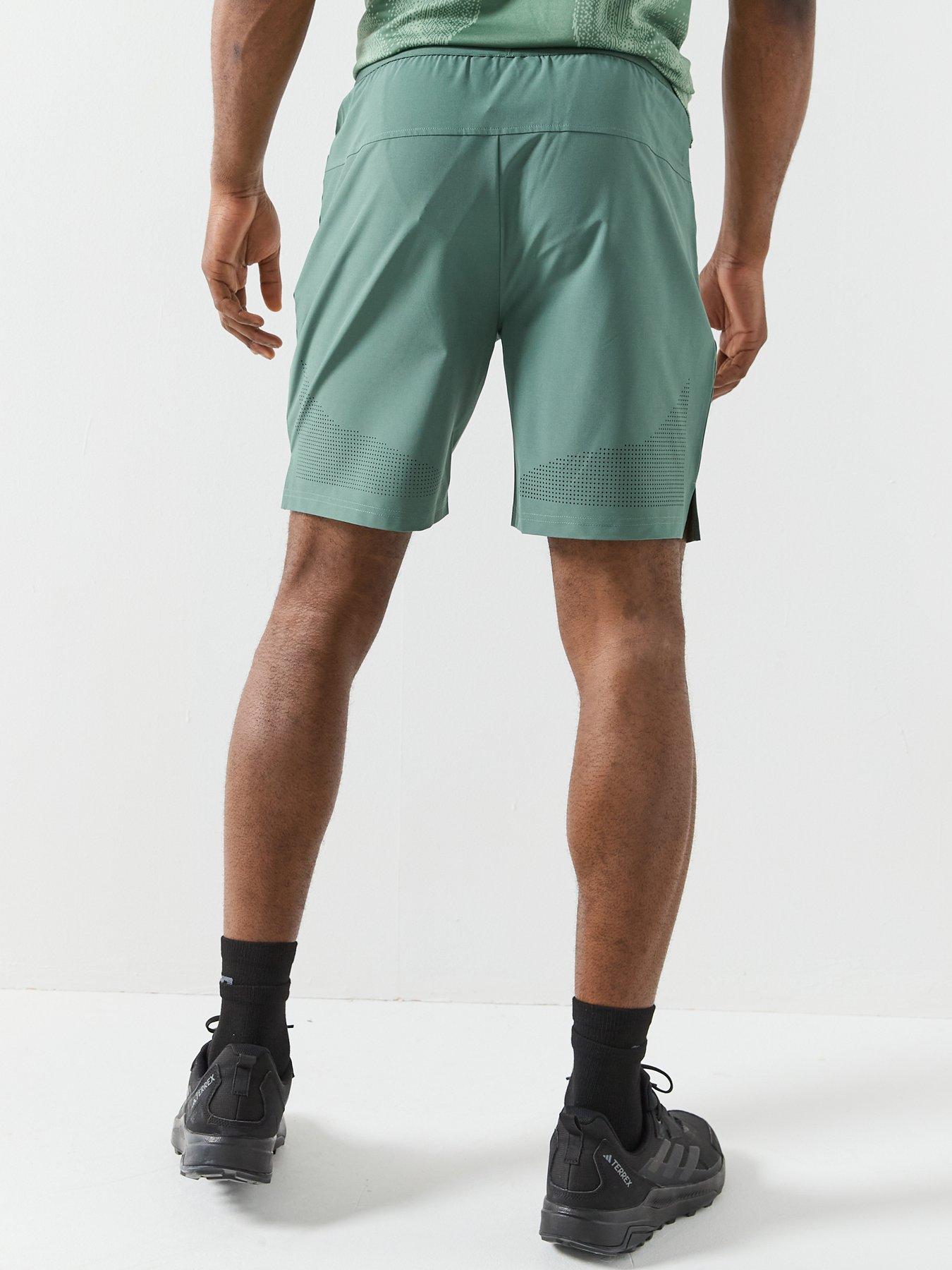 Image 2 of 6 of Monterrain Mens Vapor Woven Running Short - Green