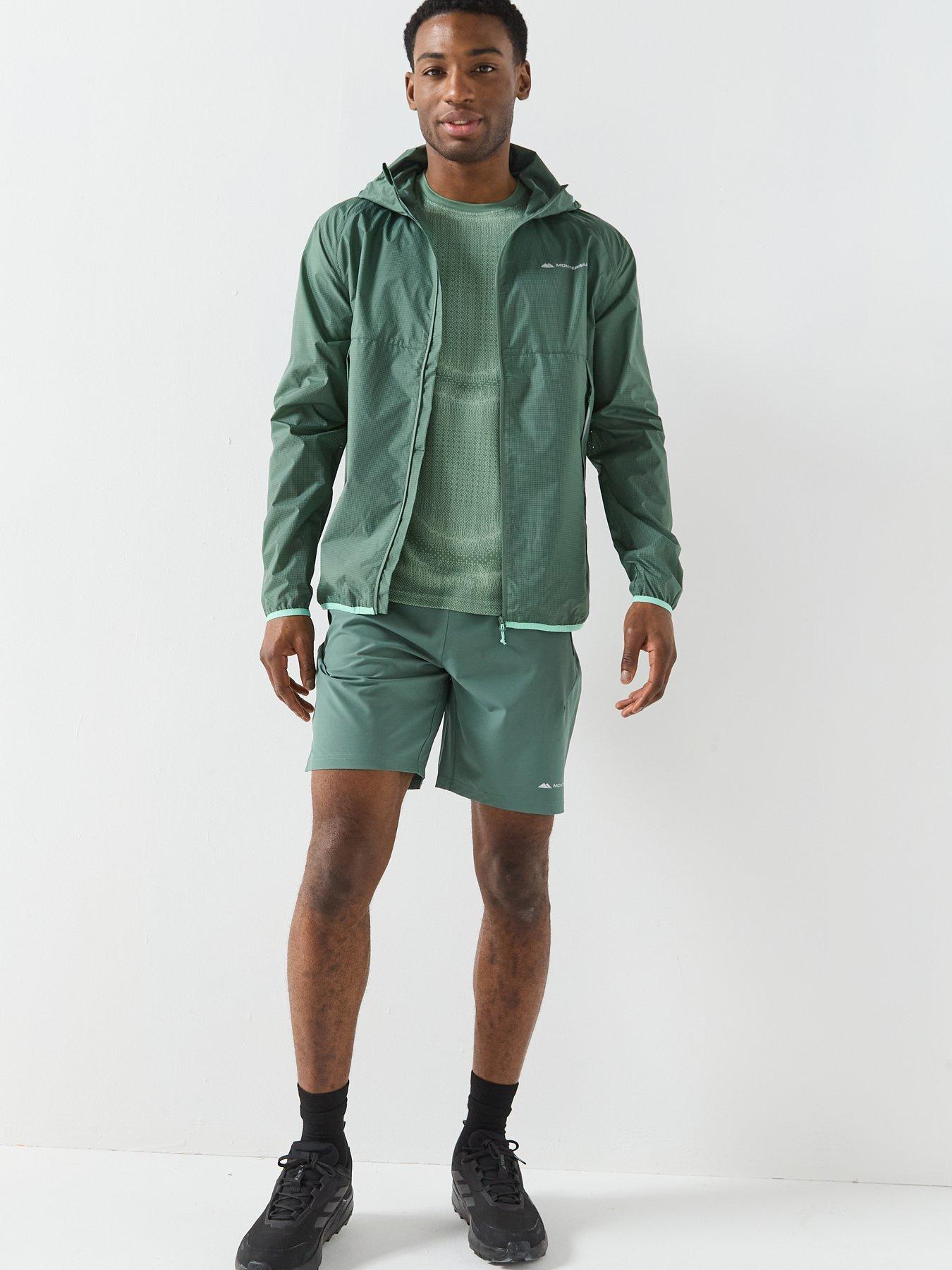Image 3 of 6 of Monterrain Mens Vapor Woven Running Short - Green
