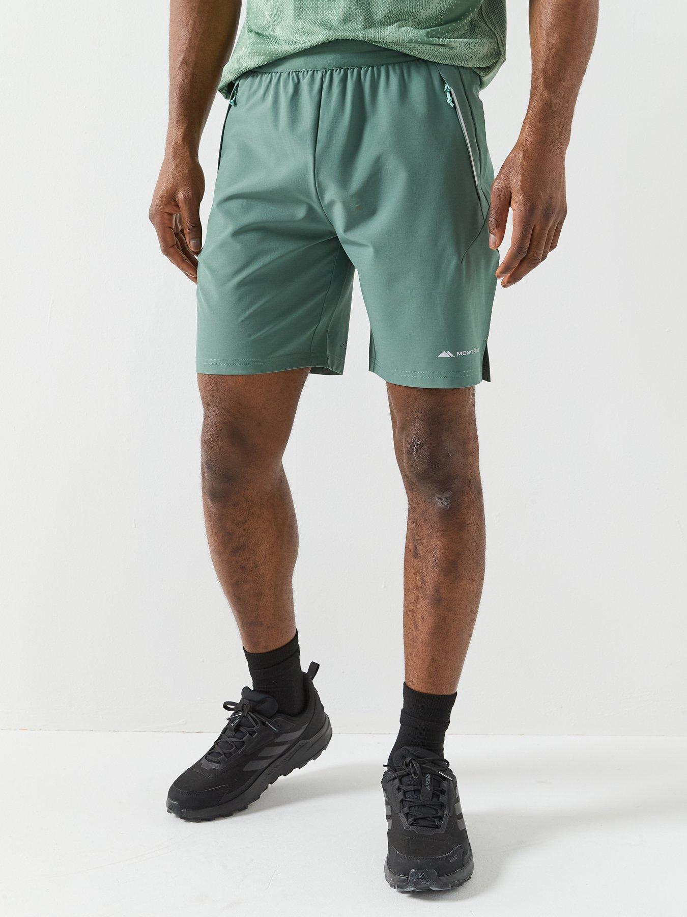 Image 6 of 6 of Monterrain Mens Vapor Woven Running Short - Green