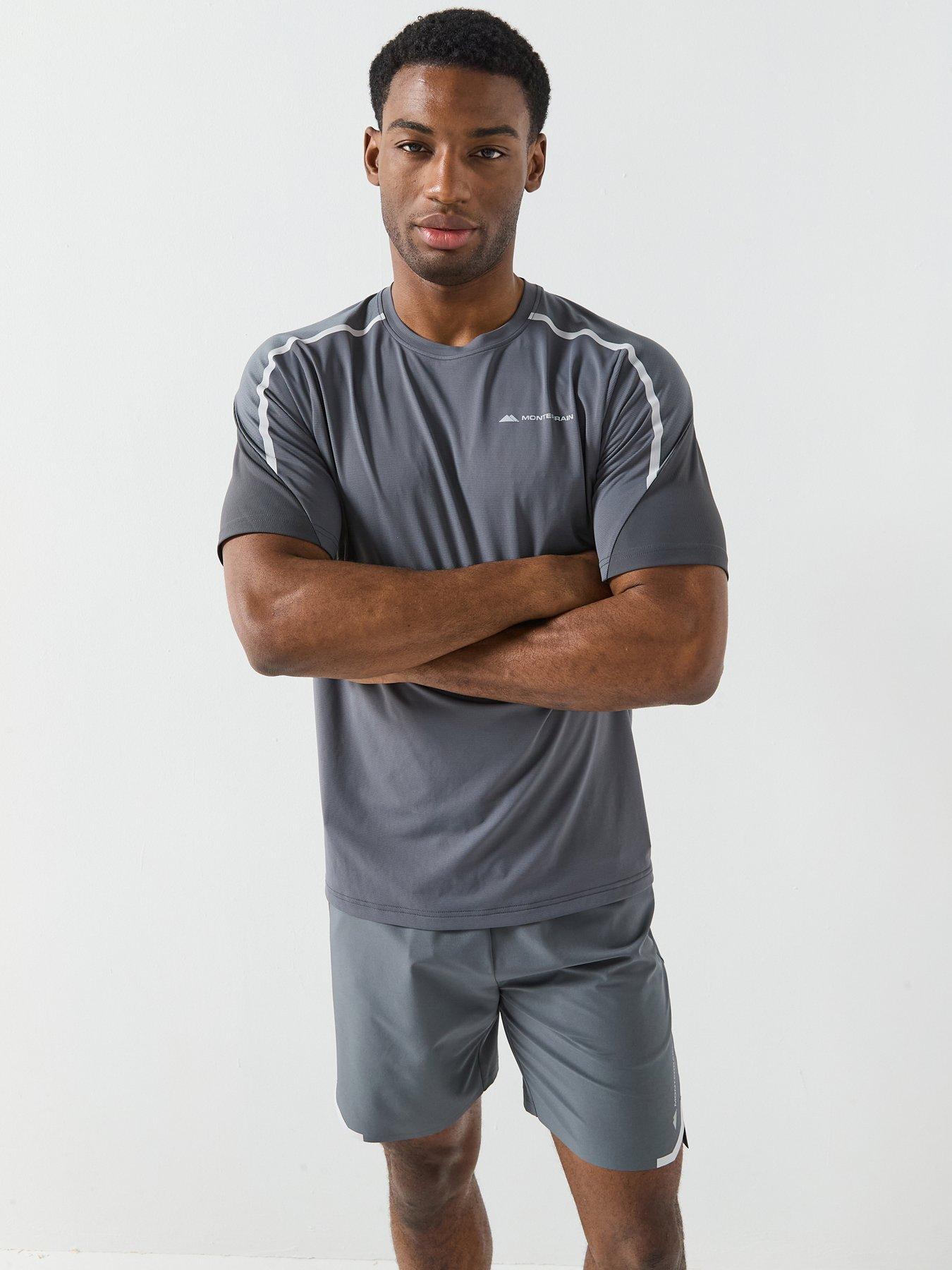 Monterrain Mens Defence T-Shirt - Grey