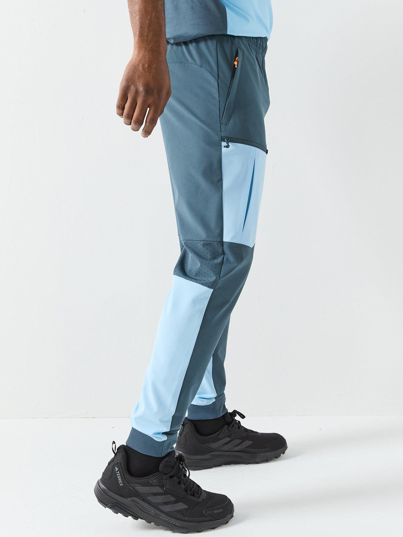 Image 6 of 6 of Monterrain Mens Orbit Woven Running Pant - Blue