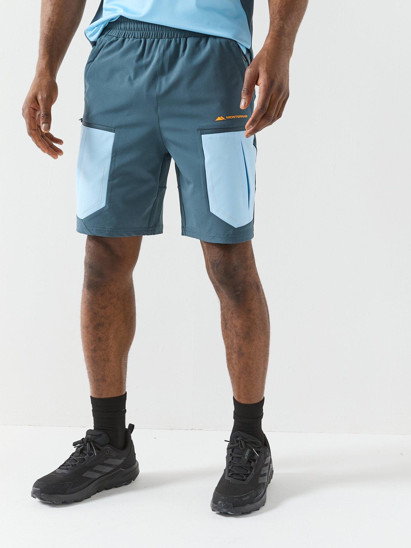 Monterrain Mens Orbit Woven Short - Grey