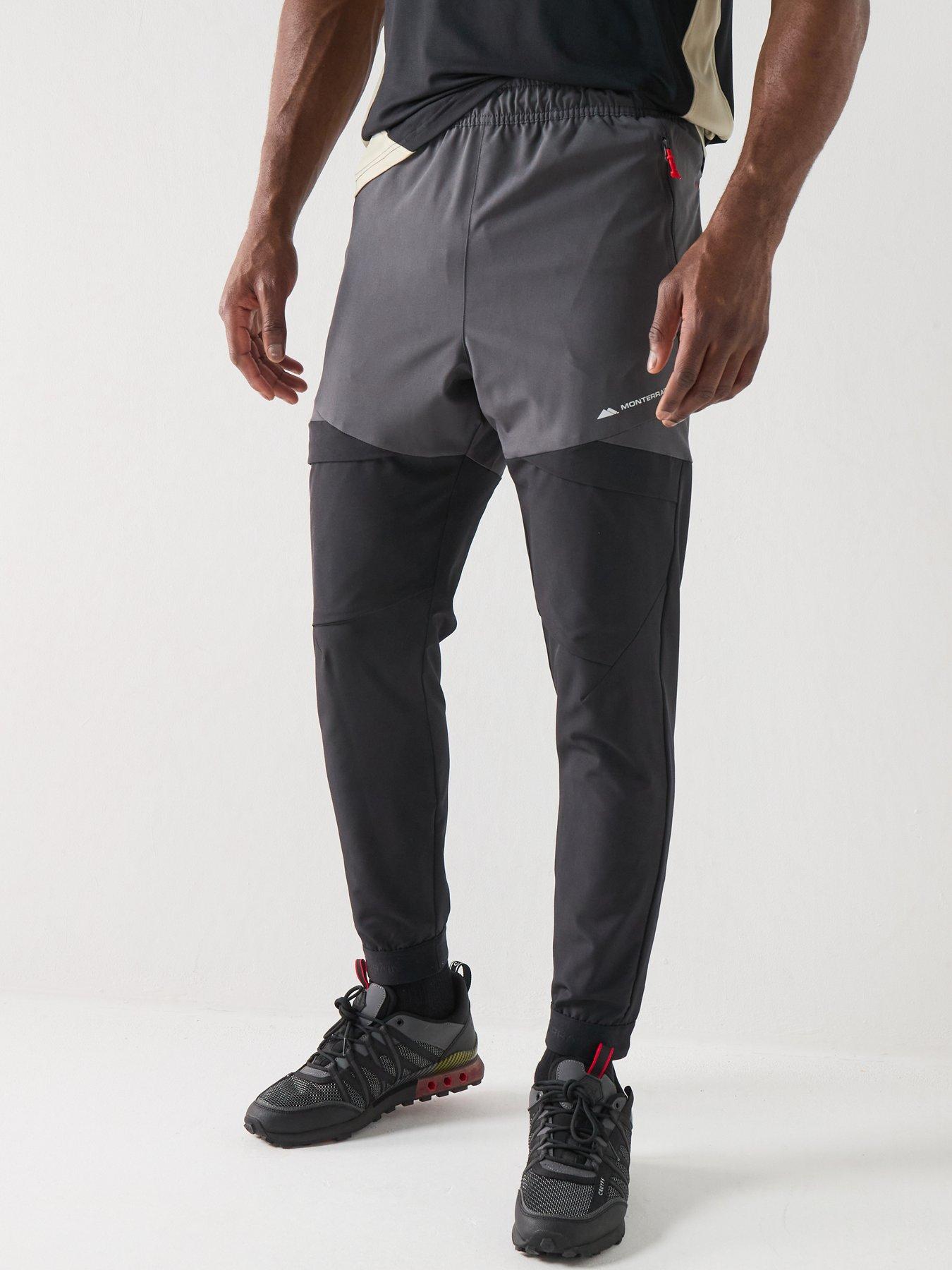Image 1 of 5 of Monterrain Mens Vault Woven Running Pant - Black