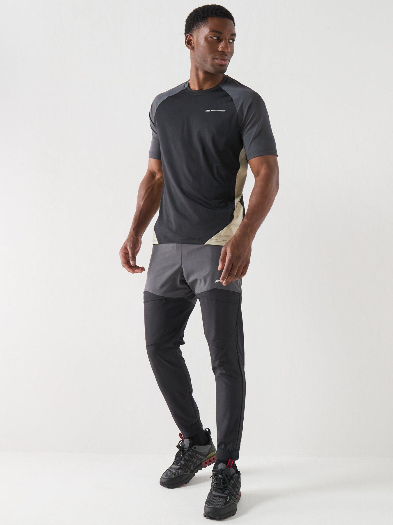 Image 3 of 5 of Monterrain Mens Vault Woven Running Pant - Black